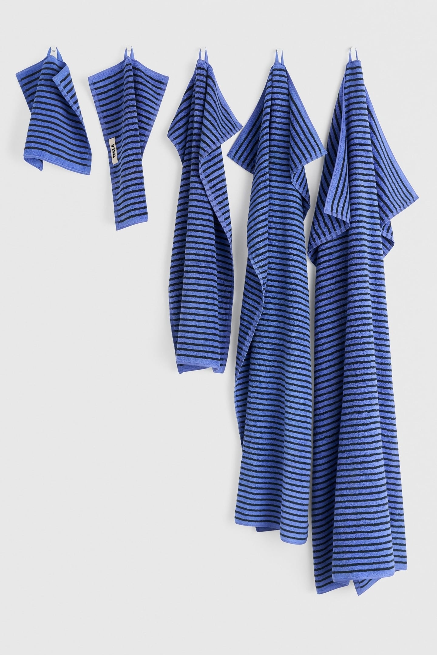 UNISEX TOWEL BLUE & BLACK 4