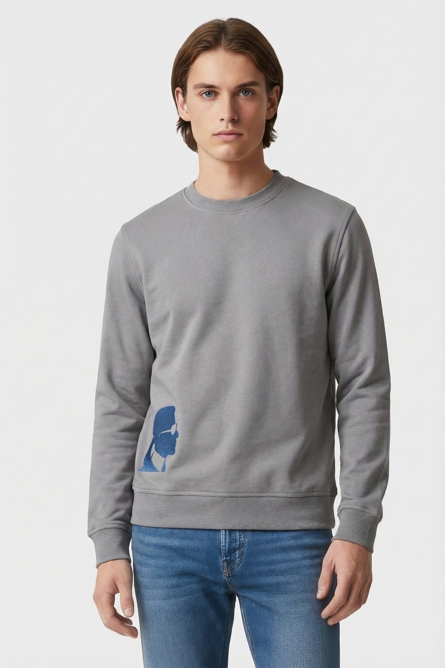 DARK GREY SWEAT CREWNECK 1