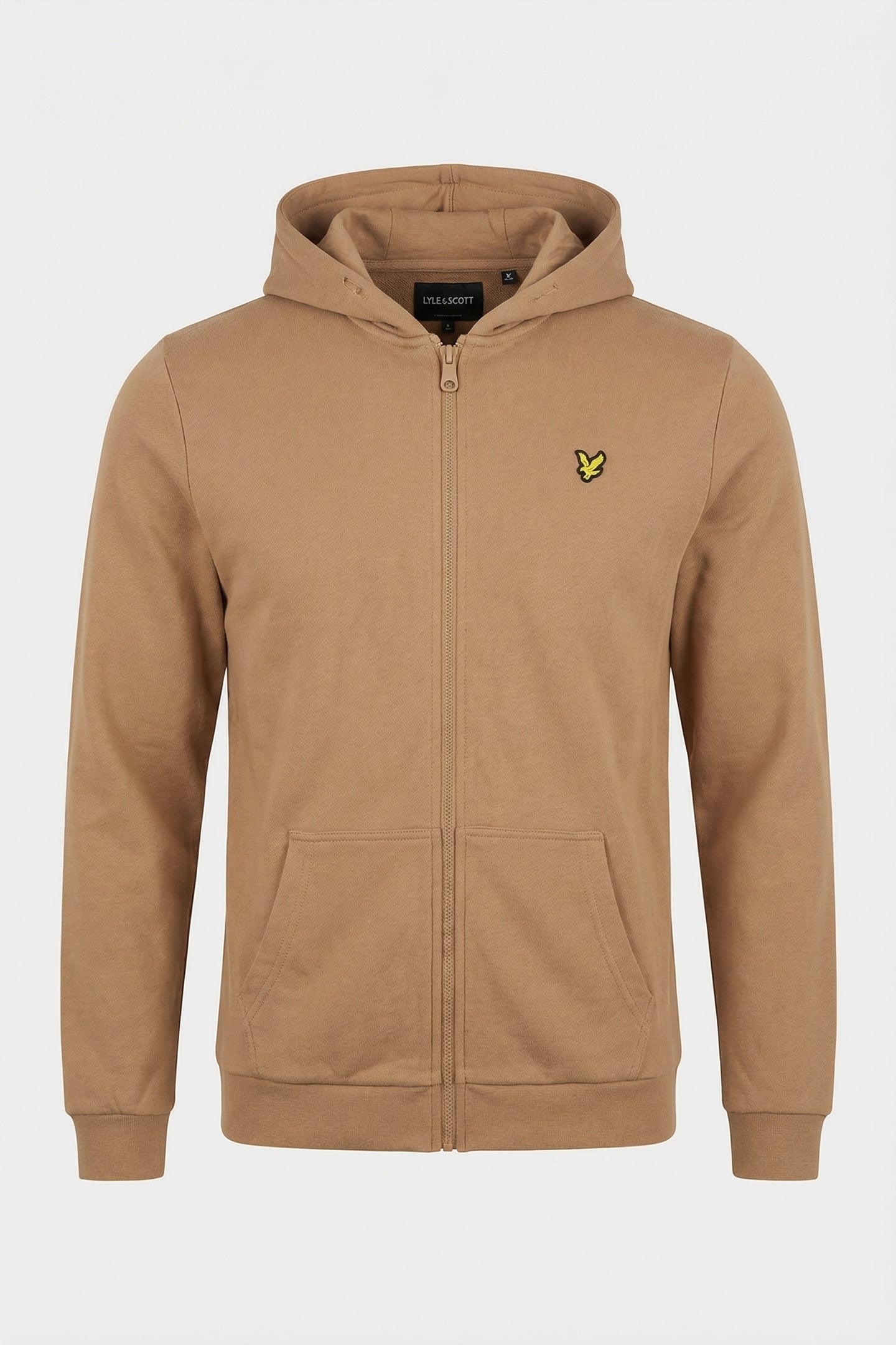 ZIP THROUGH HOODIE TIGERS EYE 1