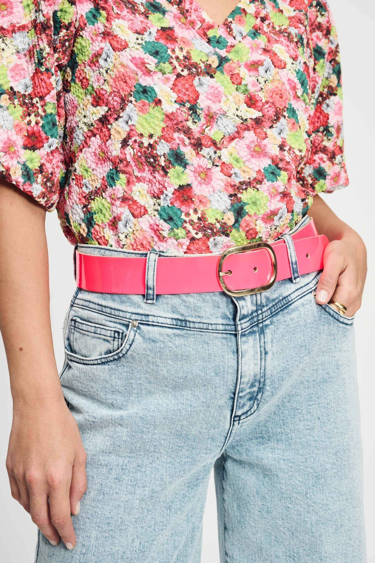 BELT - NEON PINK 1
