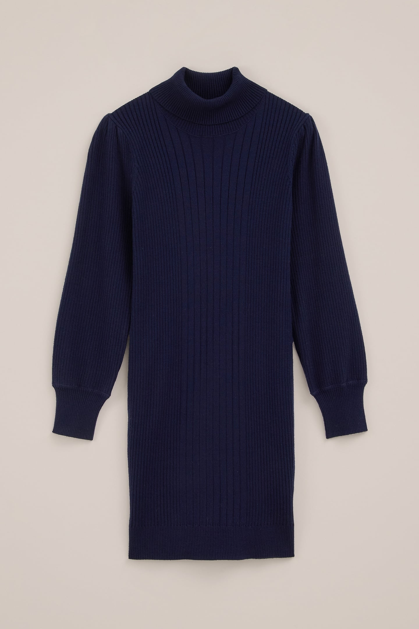 DRESS MID LENGTH NAVY BLUE 3