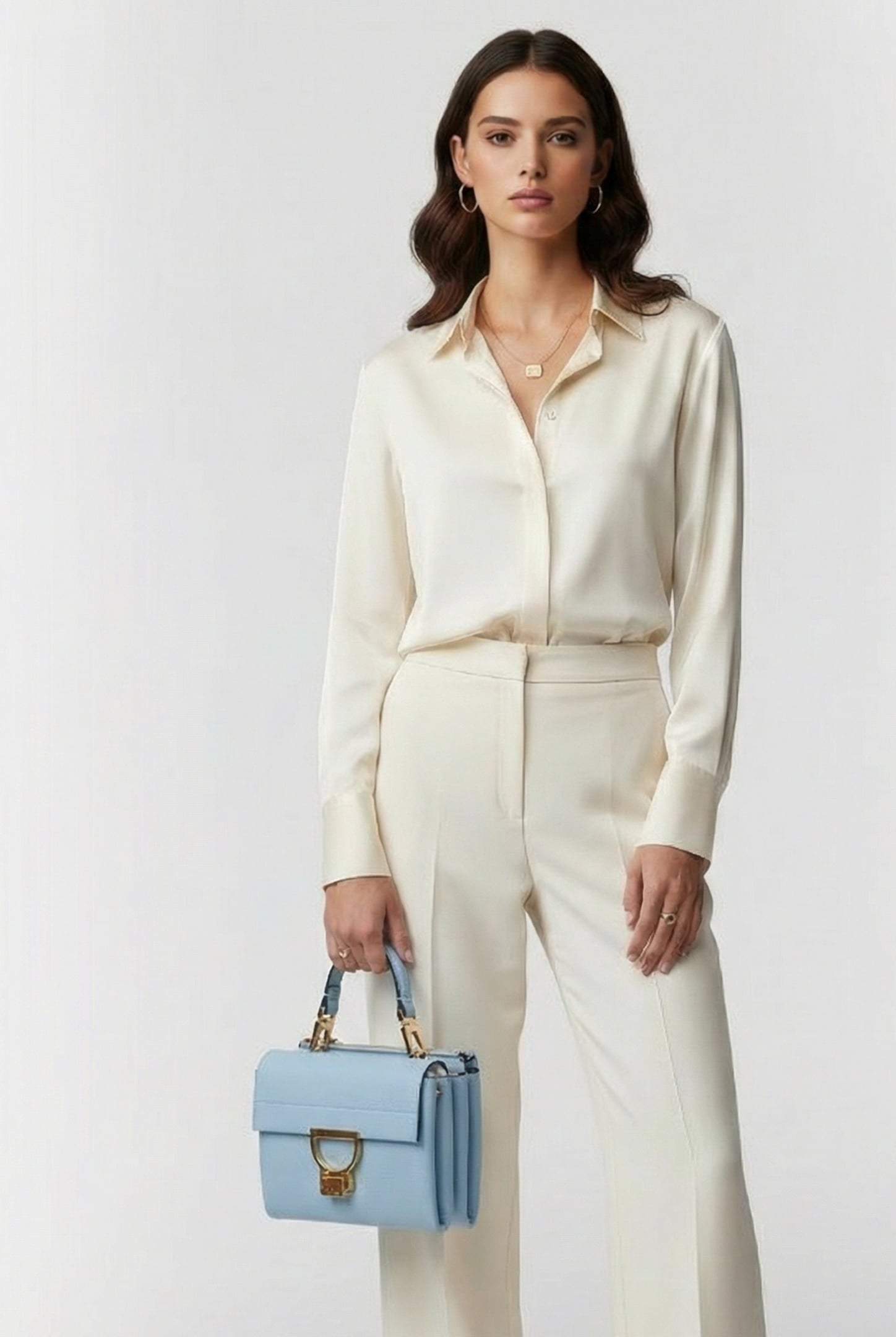 MINI BAG IN BABY BLUE 1