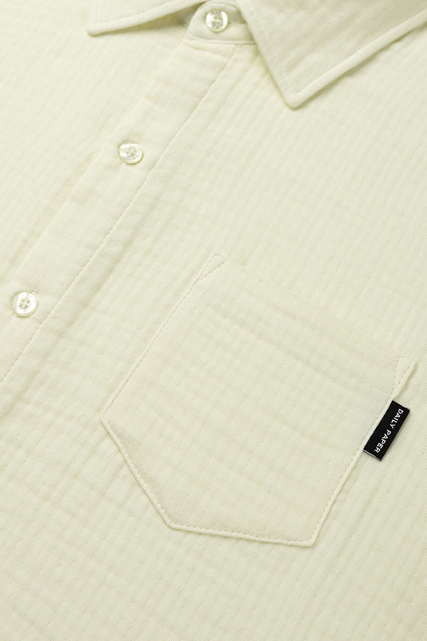 ENZI SEERSUCKER SHORT SLEEVE SHIRT ICING YELLOW 5