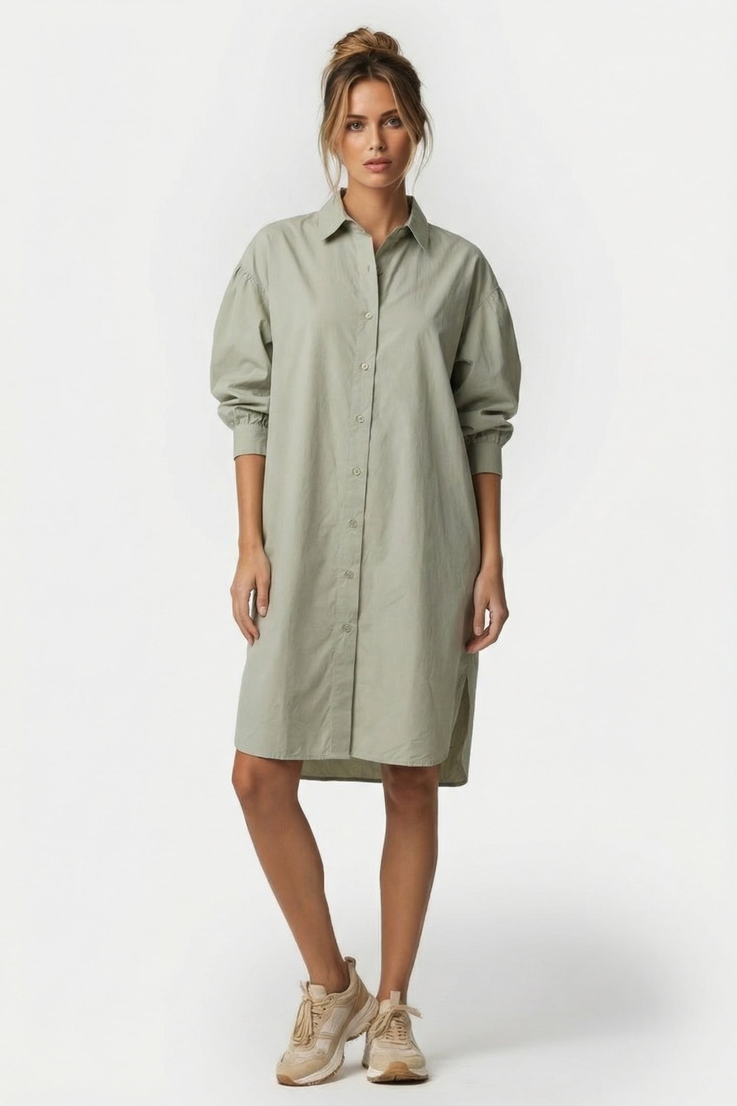 KATO DRESS GREEN TEA 1