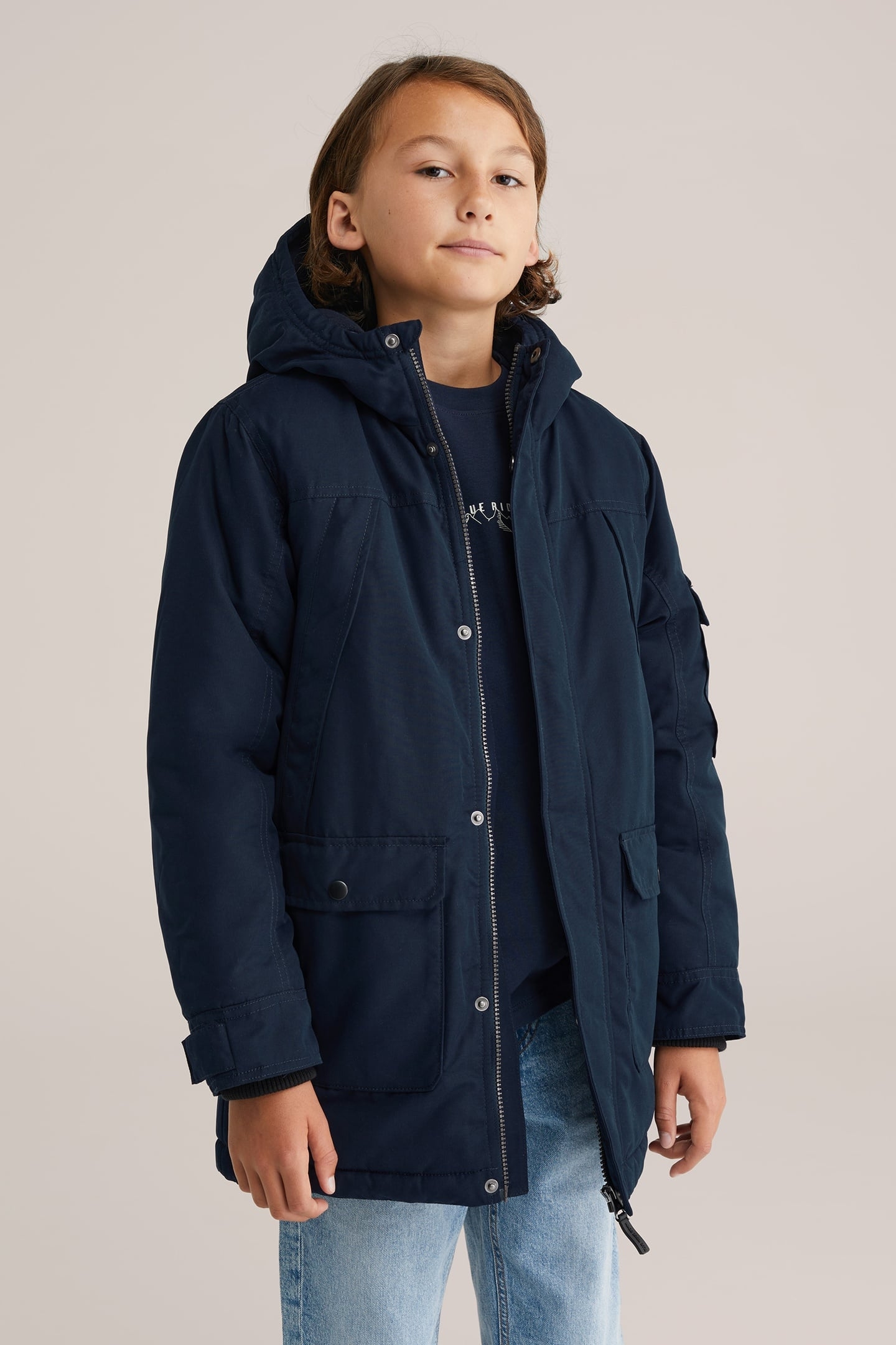 PARKA DARK BLUE 1