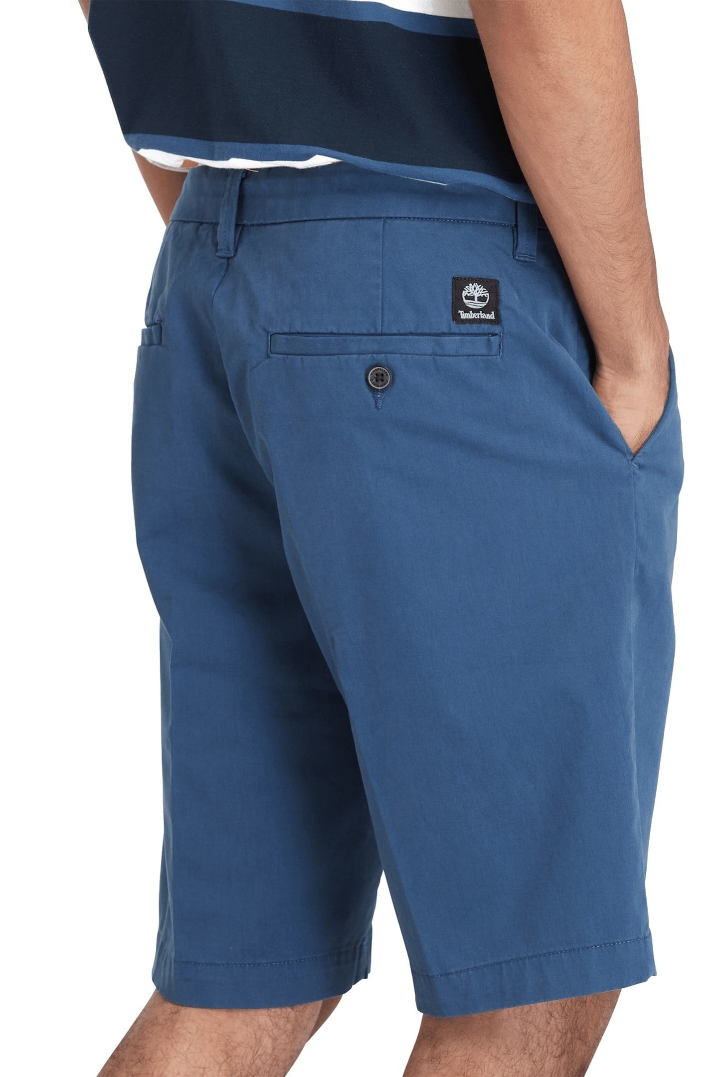 CLAREMONT TWILL CHINO SHORT DARK DENIM 3