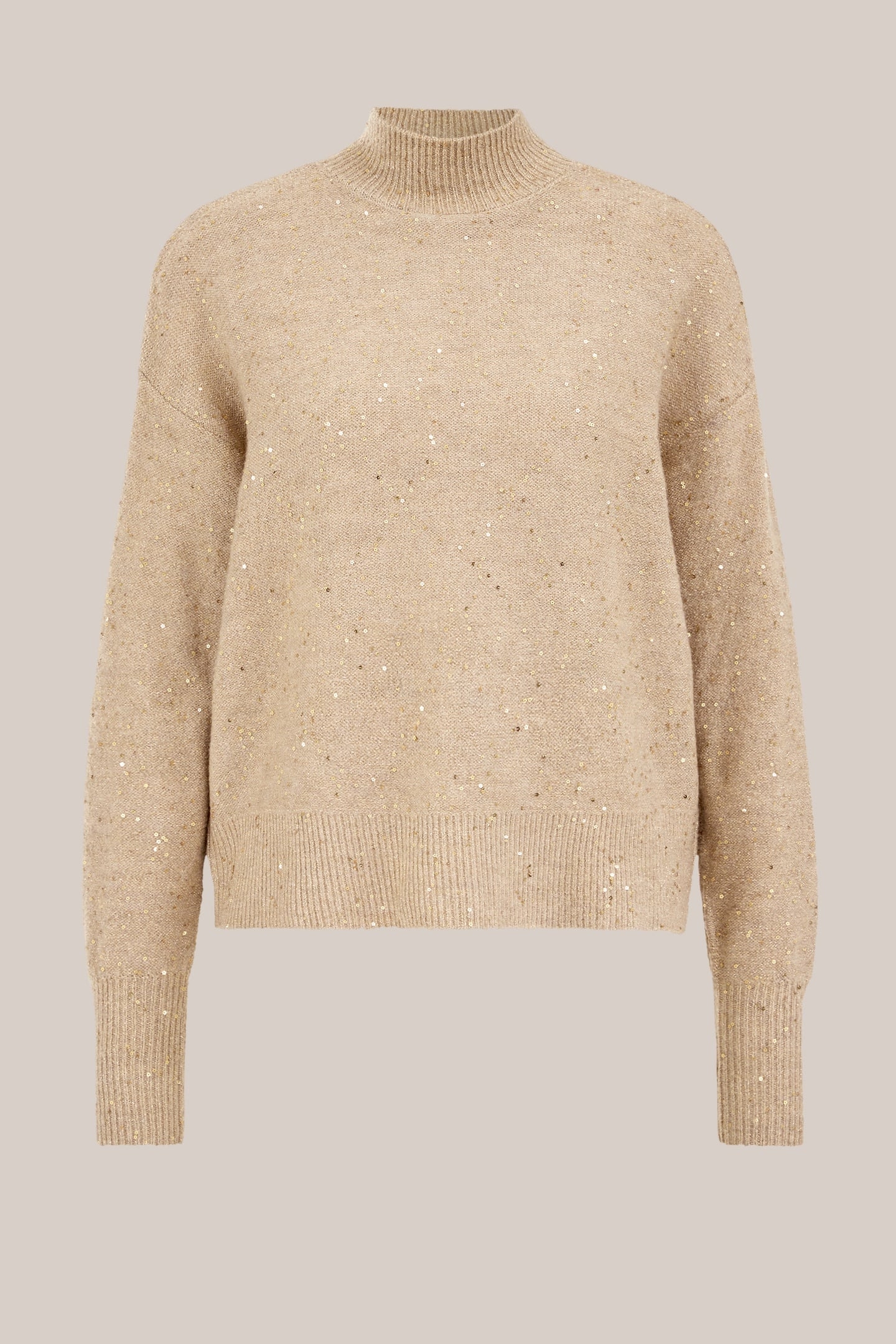 KNITTED PULLOVER BEIGE 4