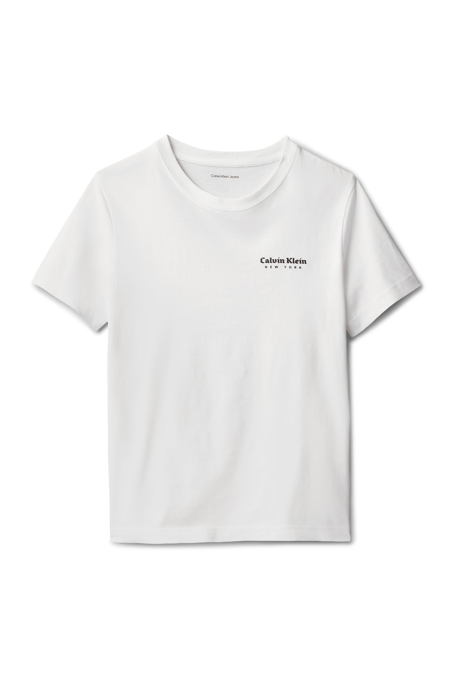 BOYS MINIMAL LOGO S/S T-SHIRT BRIGHT WHITE 4