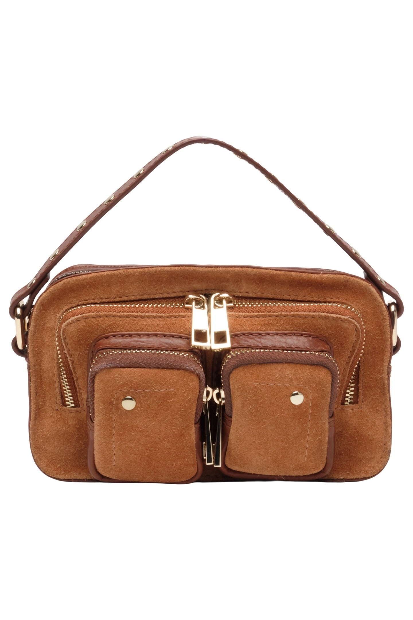 HELENA SUEDE TOFFEE W. GOLD 2