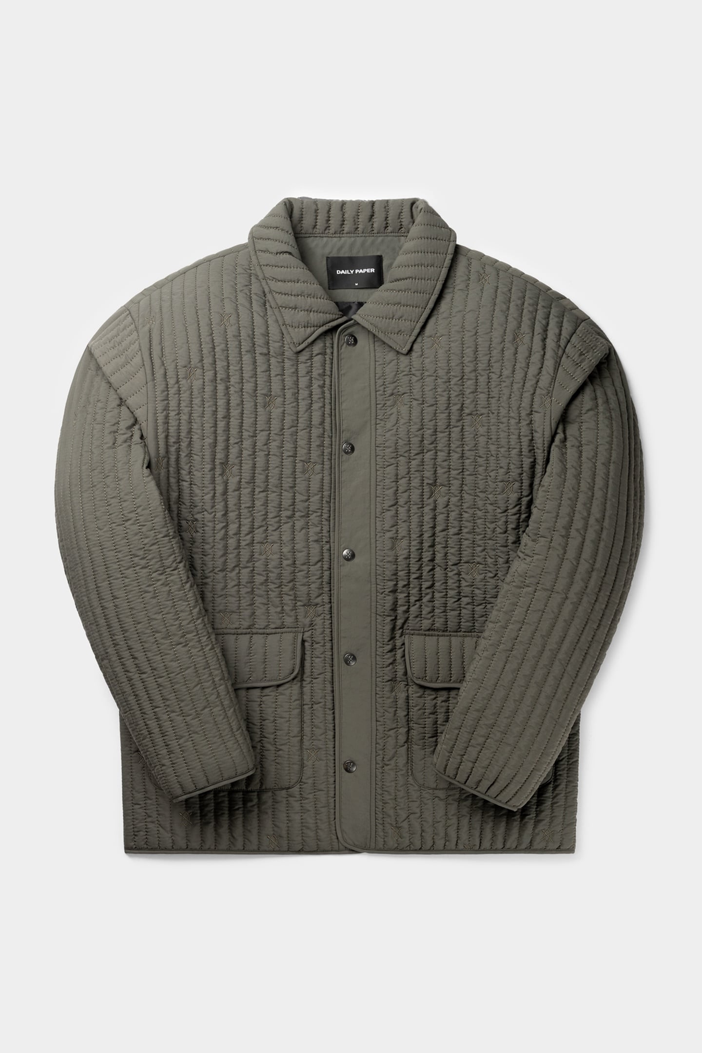 ZYER QUILTED RELAXED JACKET CHIMERA GREY 4
