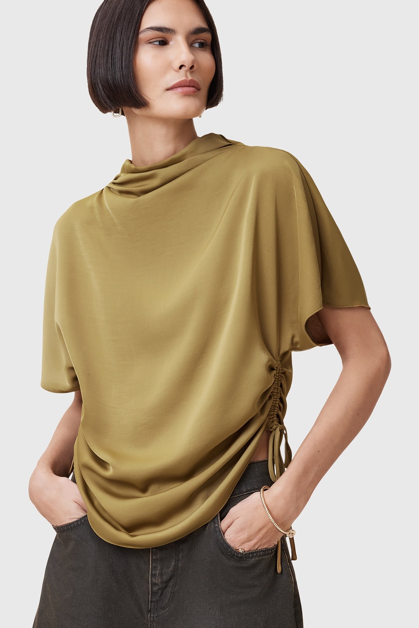 LESLIE TOP CUMIN BROWN 4