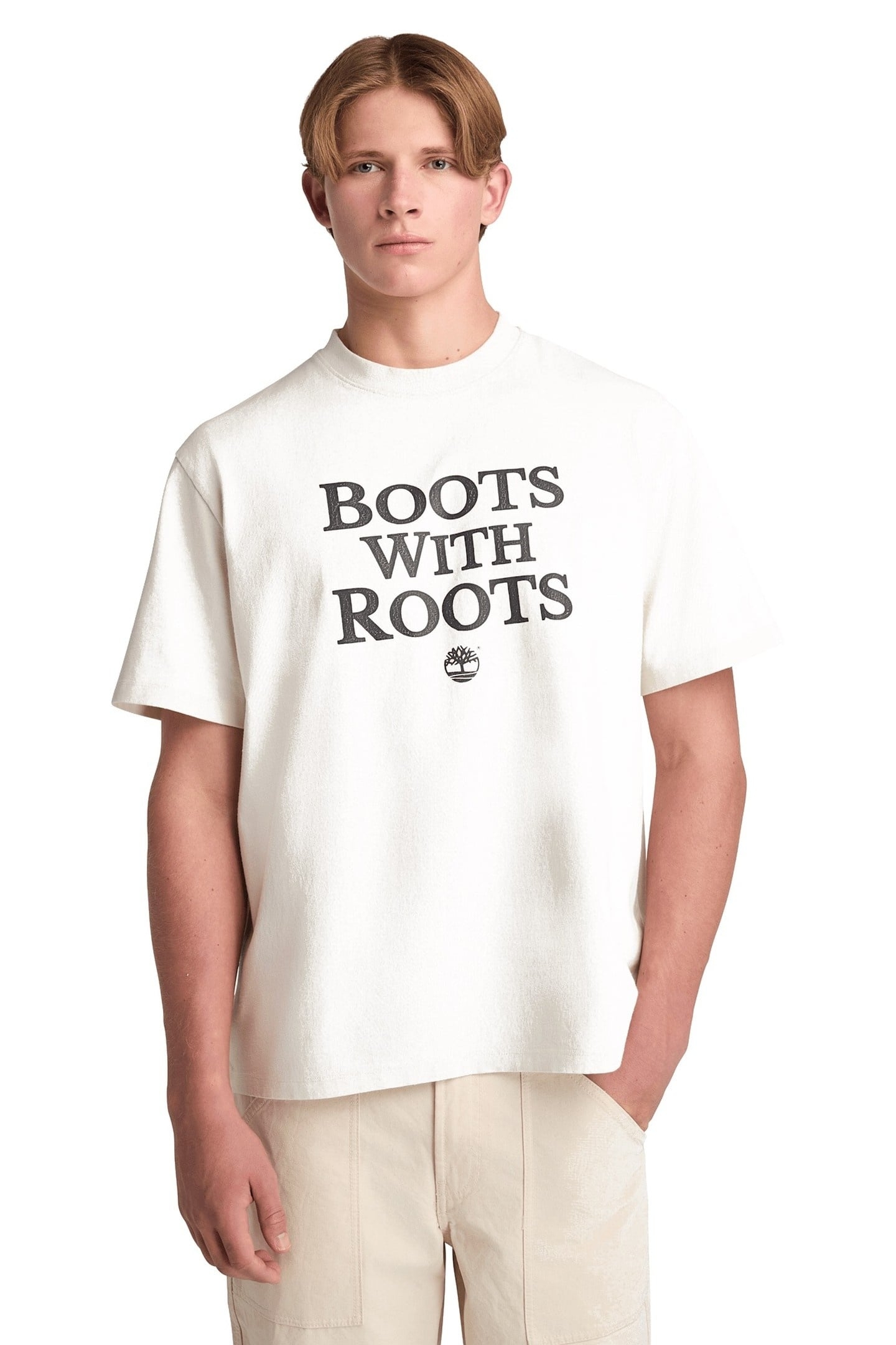 SLOGAN TEE VINTAGE WHITE 1