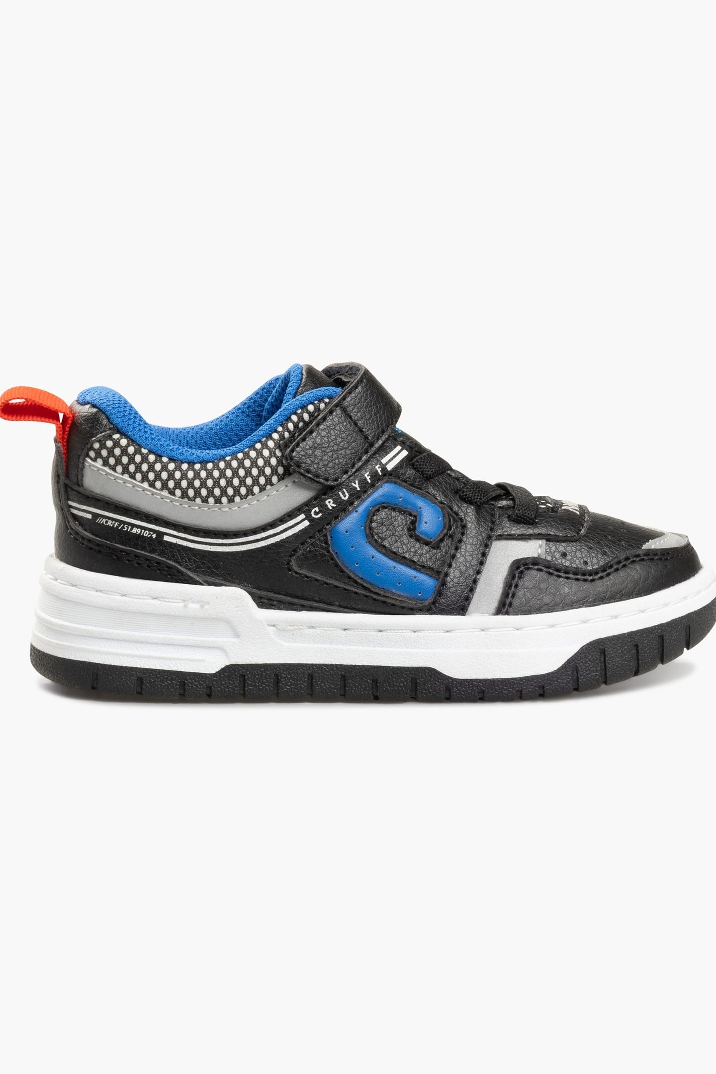 BOYS RAVAL VELCRO BLACK / BLUE 1