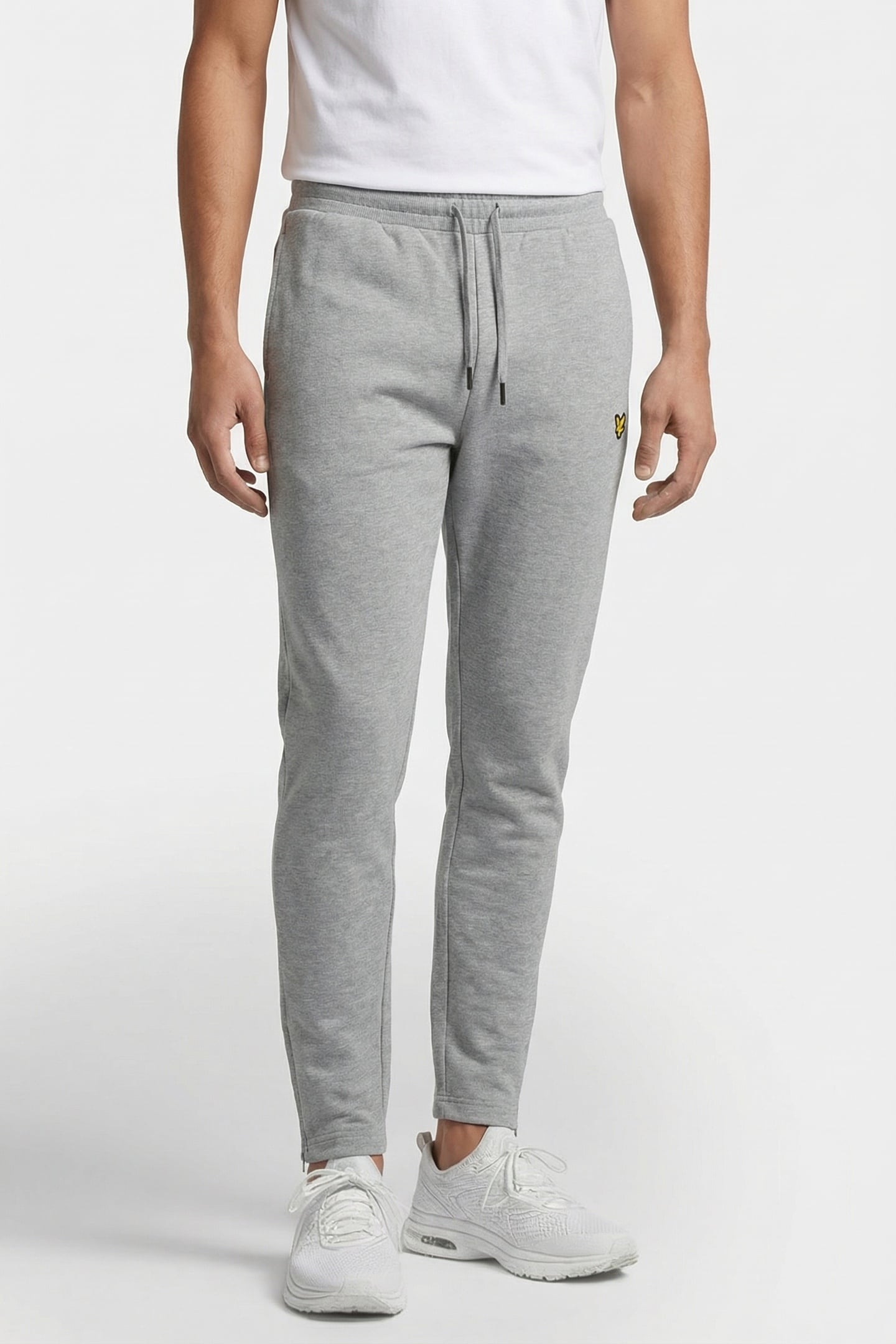 FLY FLEECE TRACKIES MID GREY MARL 1