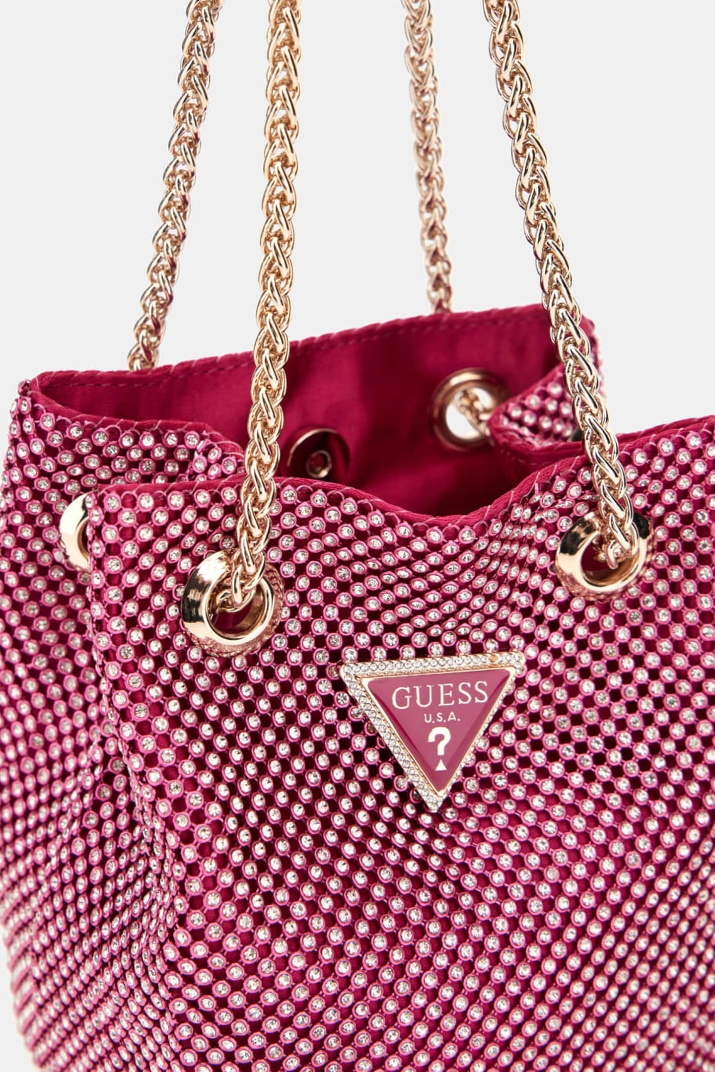 ZALINA FLAP CLUTCH FUCHSIA 7