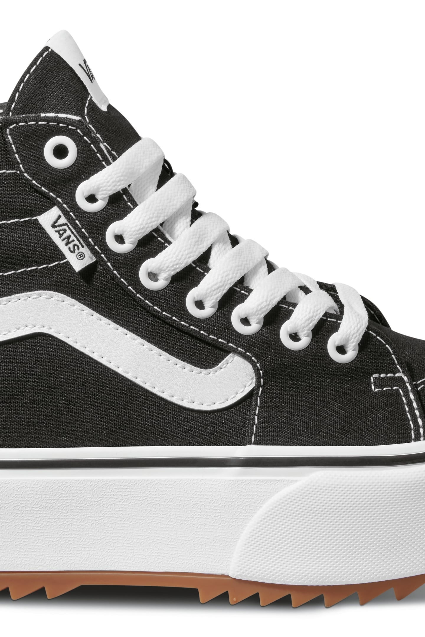 FILMORE HI TAPERED PLATFORM CANVAS BLACK 5