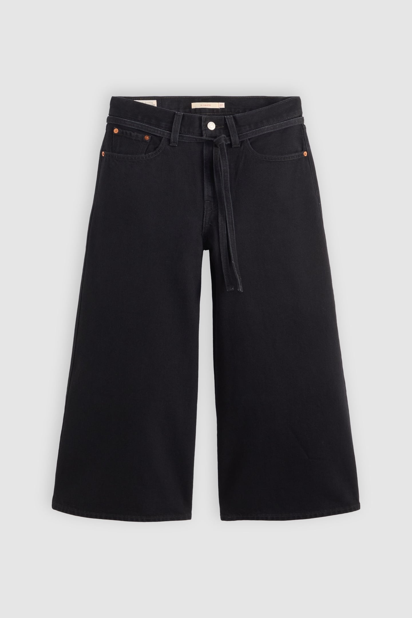 XL CULOTTE WOMEN'S JEANS BLACK 5