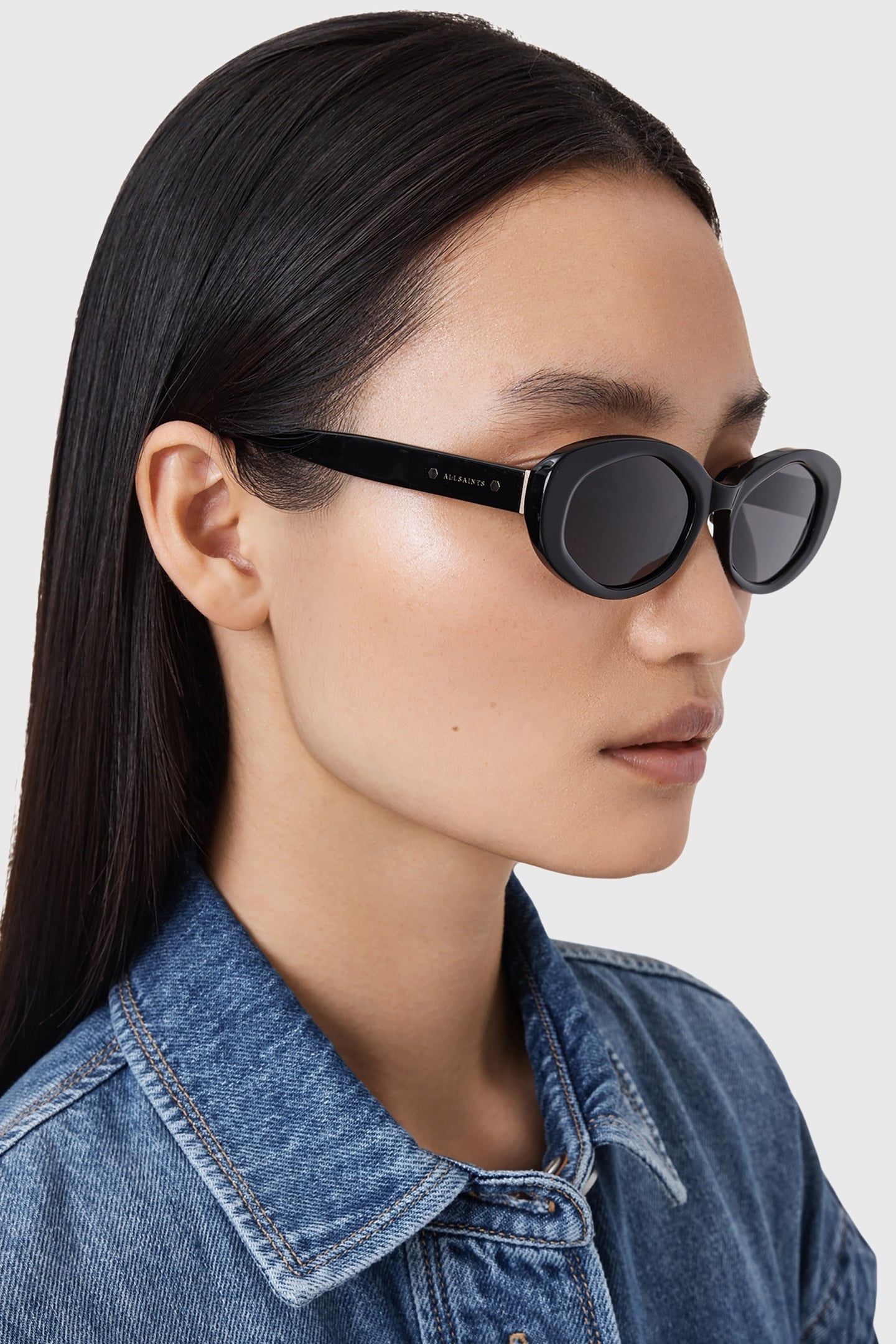 CAROLYN SUNGLASSES GLOSS BLACK 1