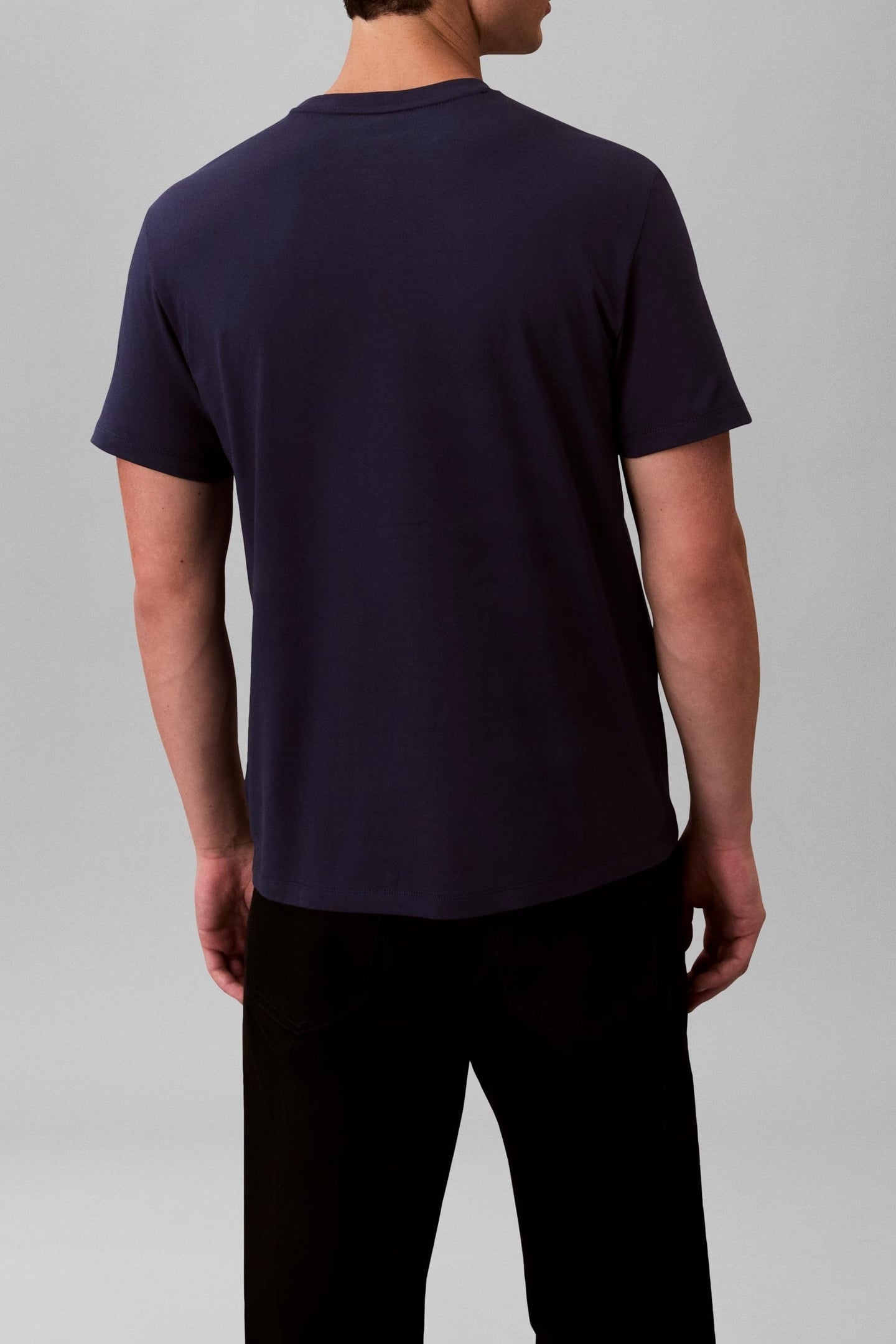 SS CLASSIC MONOGRAM TEE MARITIME BLUE 3