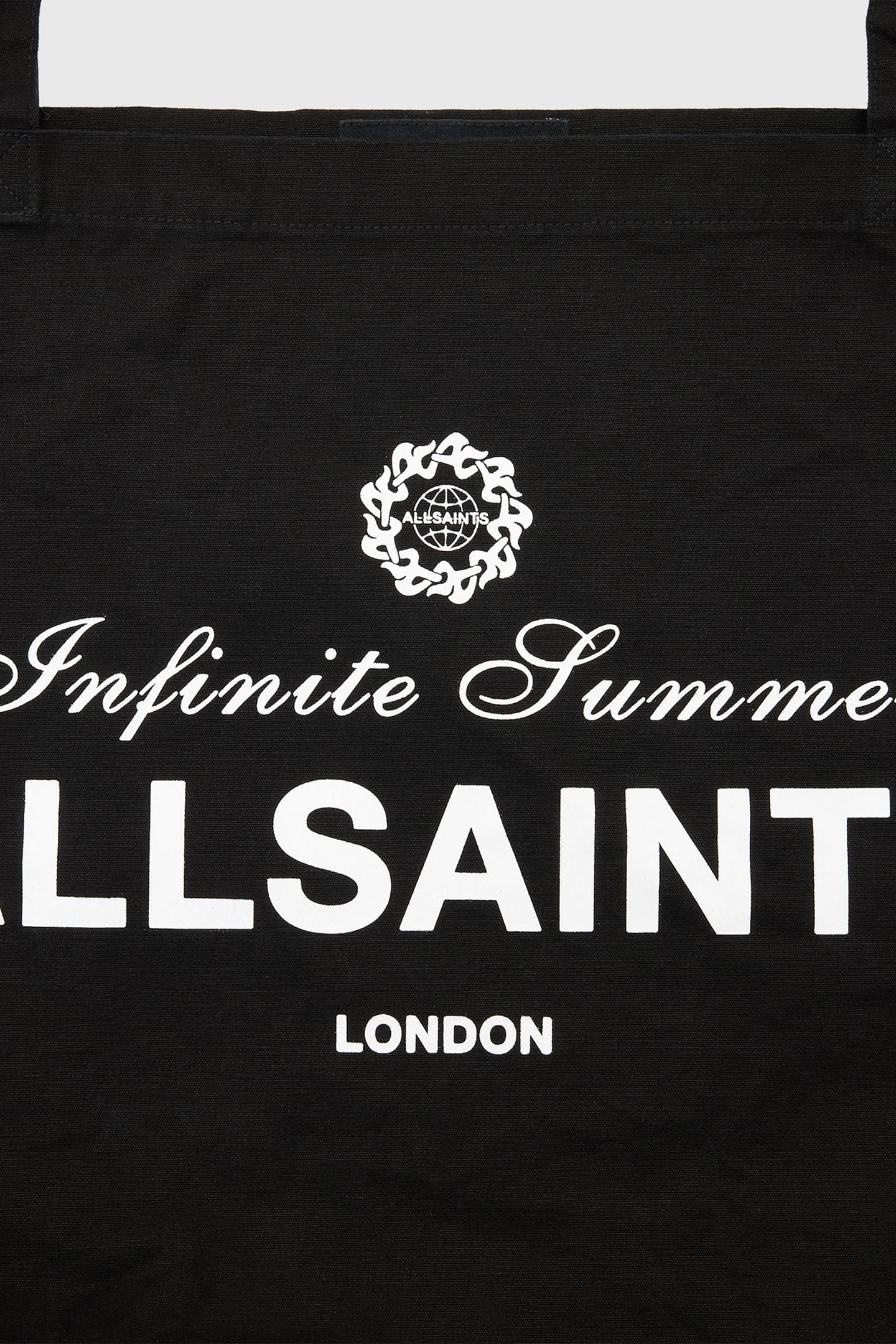 SOLEIL GRAPHIC TOTE WASHED BLACK 5