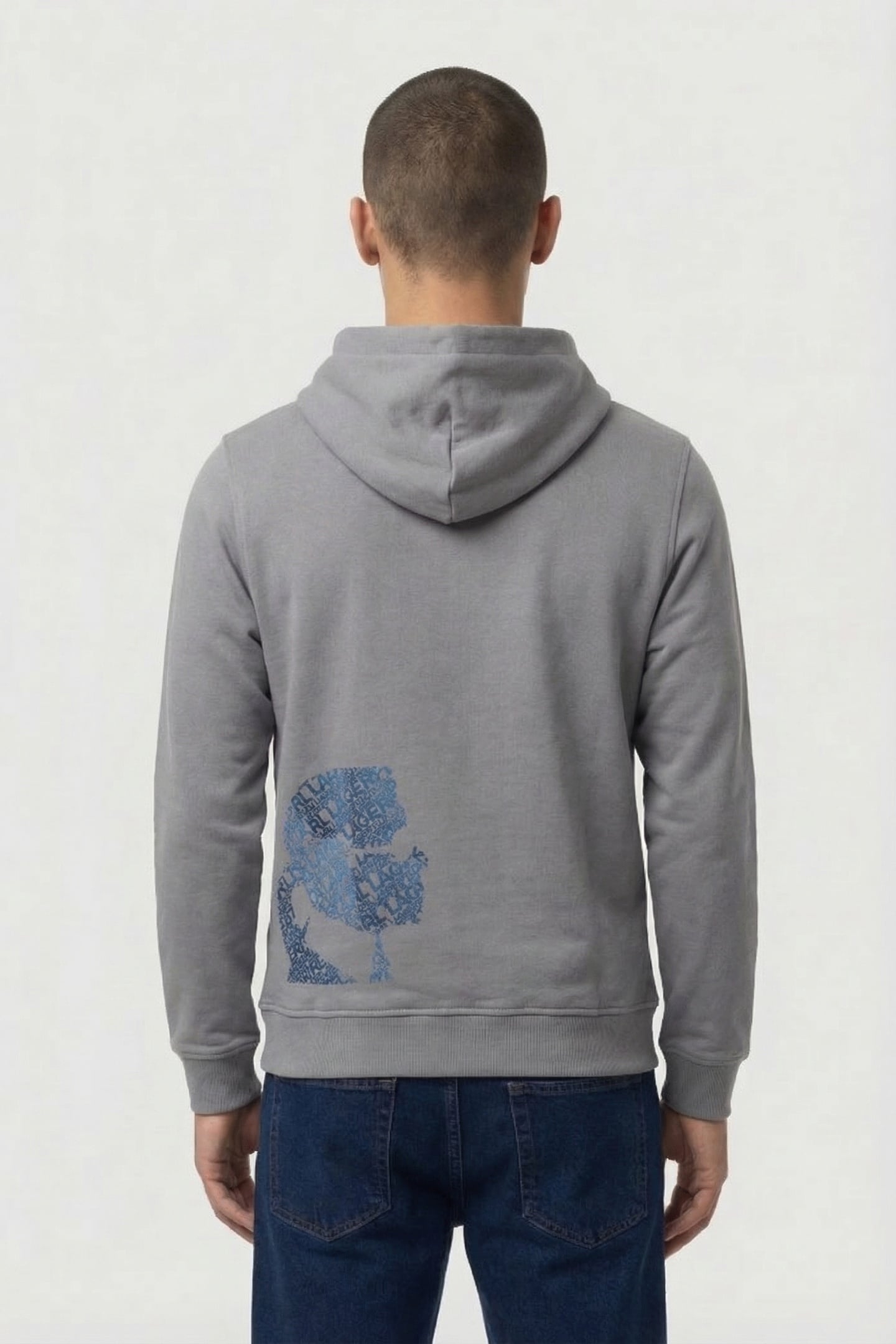 DARK GREY SWEAT HOODY 2