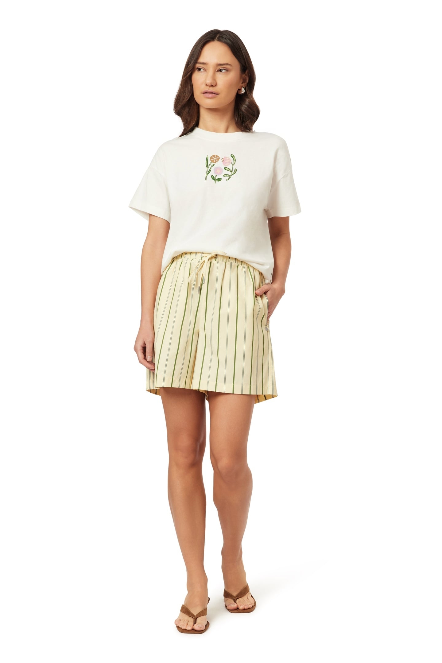 BOXY CROP TEE SUGAR SWIZZLE 2