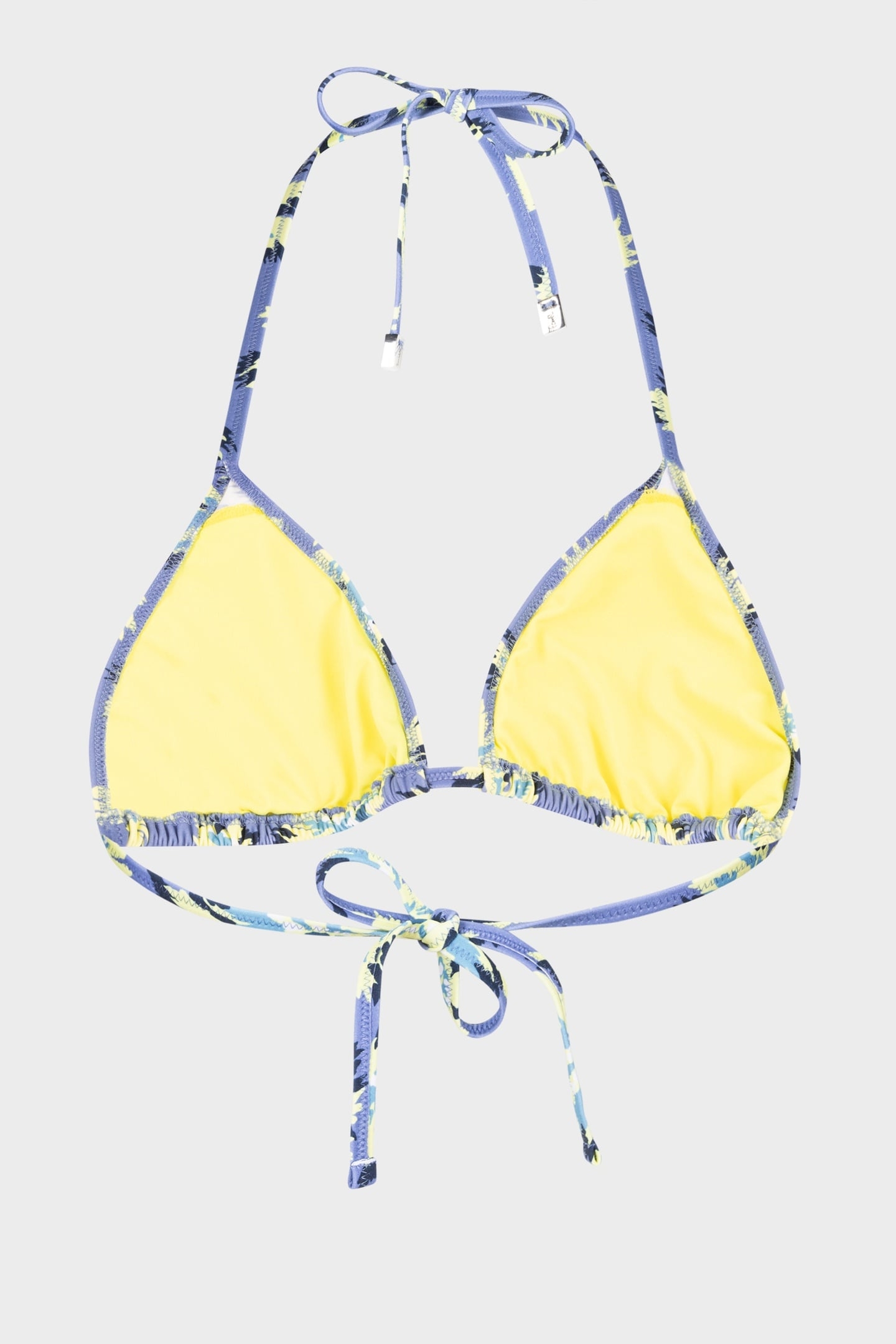 WOBIKINI TOP TRI PRNT TURQUOISE 5