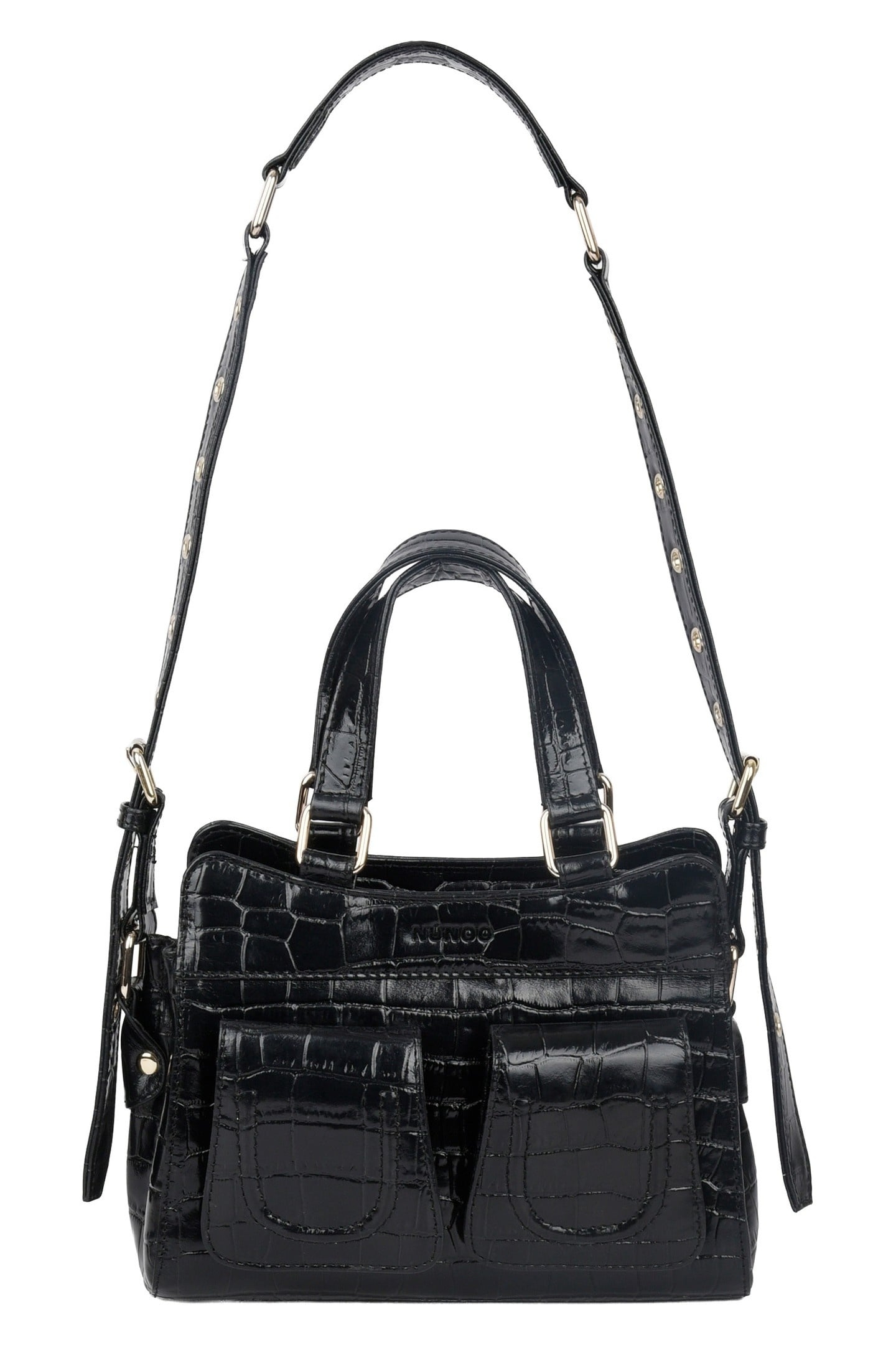 SMALL CHER TEXAS BLACK W. GOLD 1