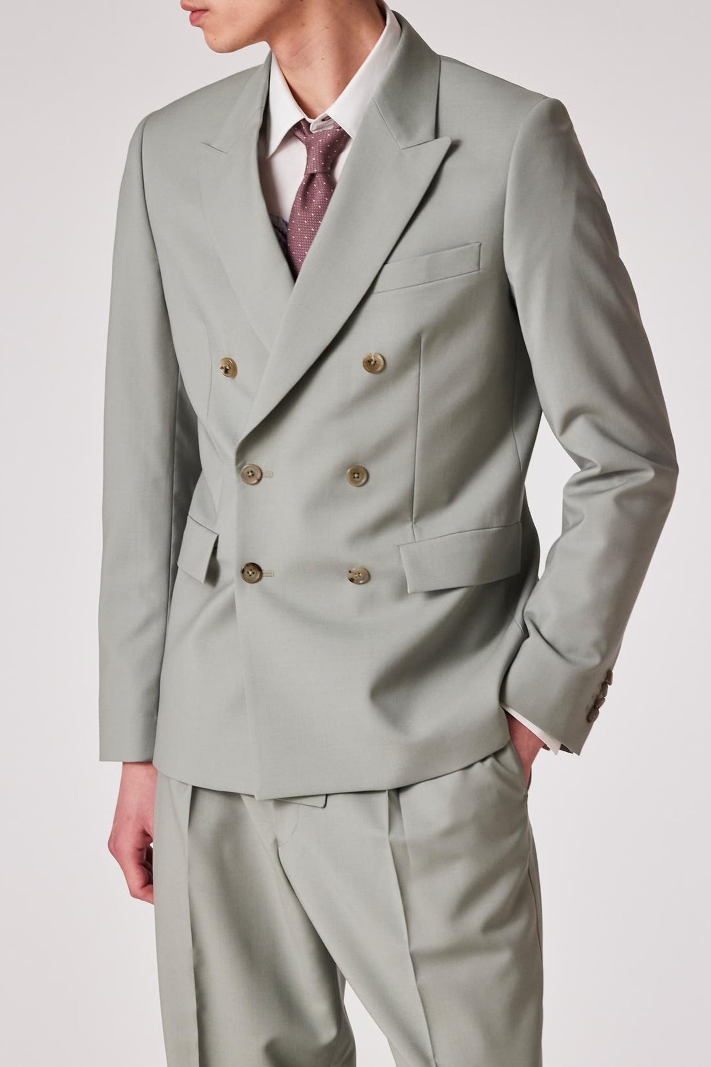 JACKET LT GREYISH GREEN 1