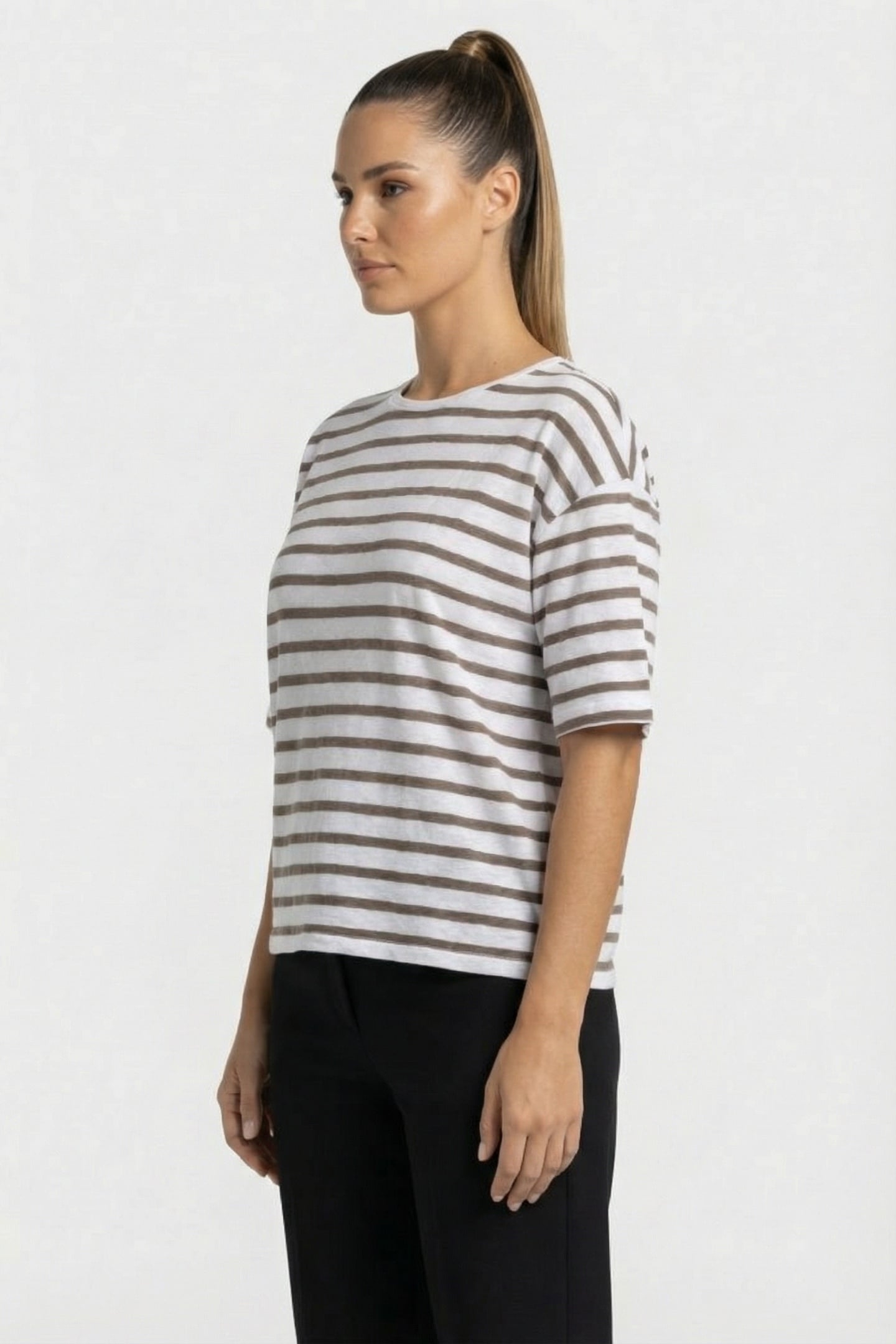 FIKA T SHIRT SEPIA 3