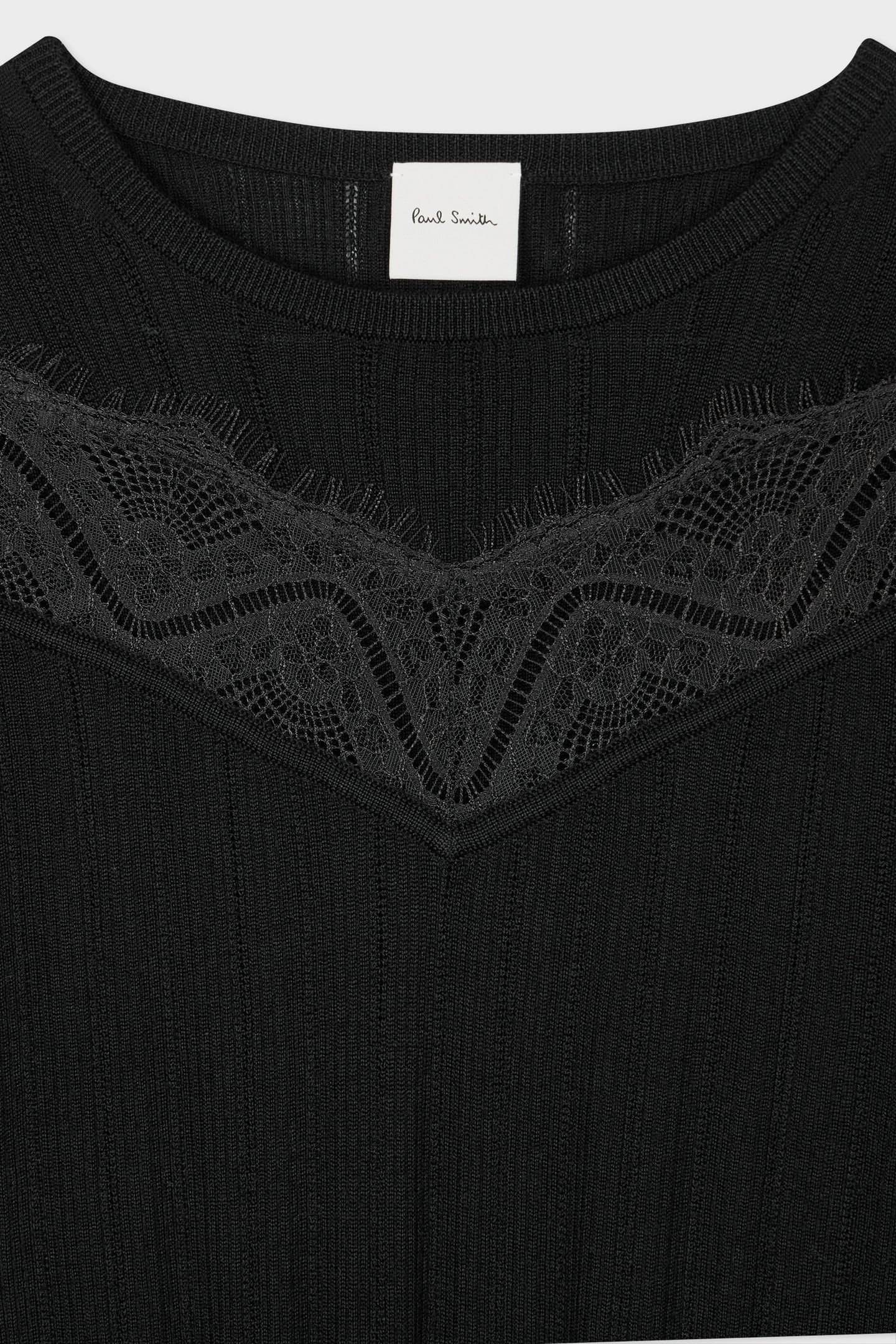 KNITTED DRESS BLACK 7