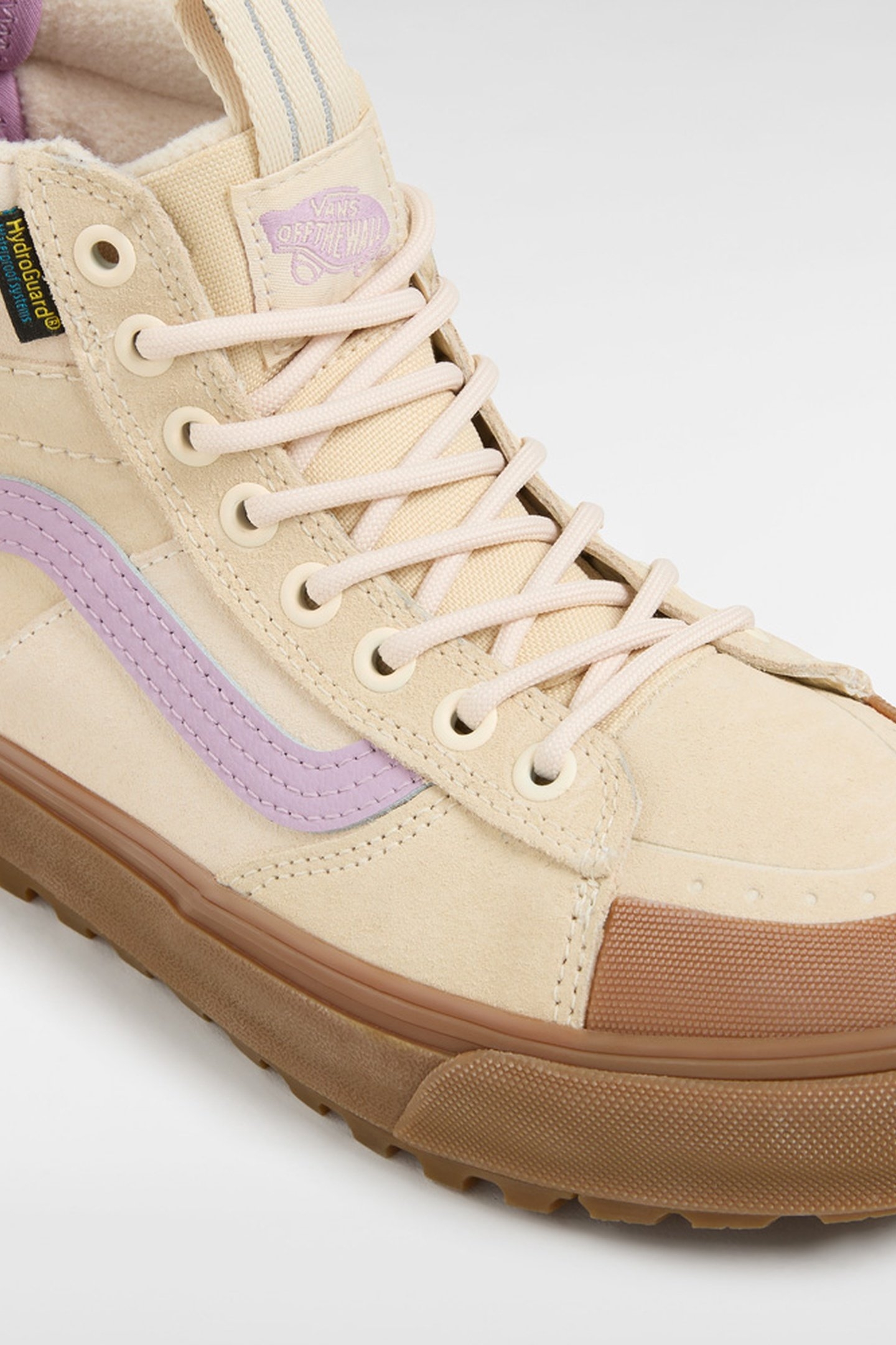 UNISEX MTE SK8-HI WATERPROOF WHITE/PURPLE 4