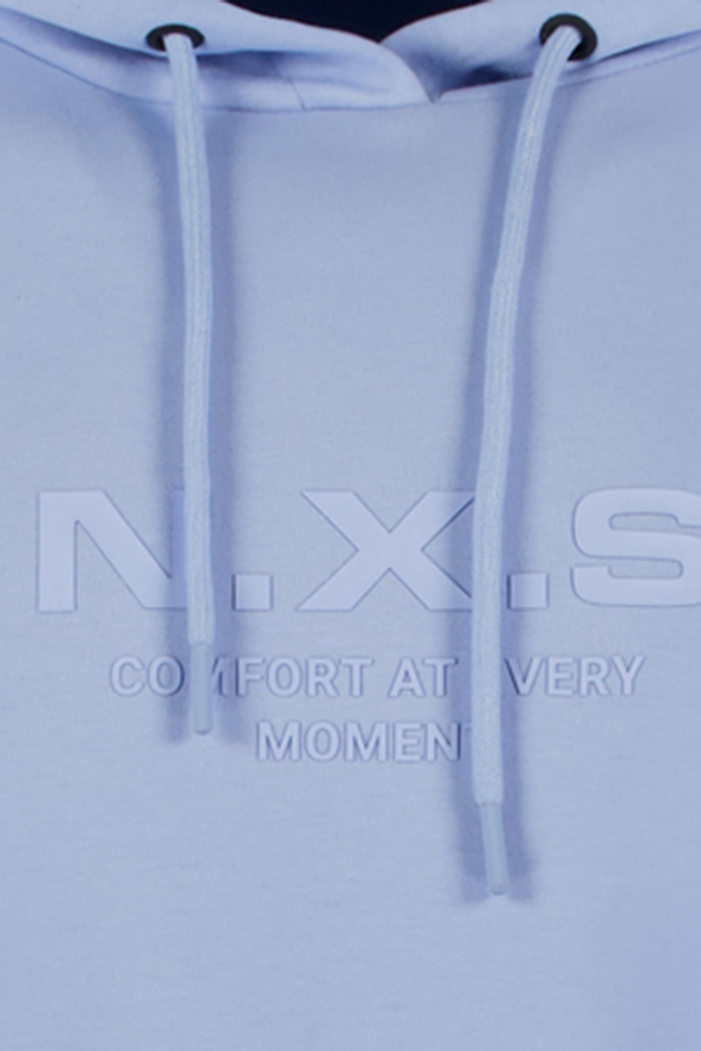 SWEATER FULL ZIPPER HOODED INTERLOCK BLUE 3