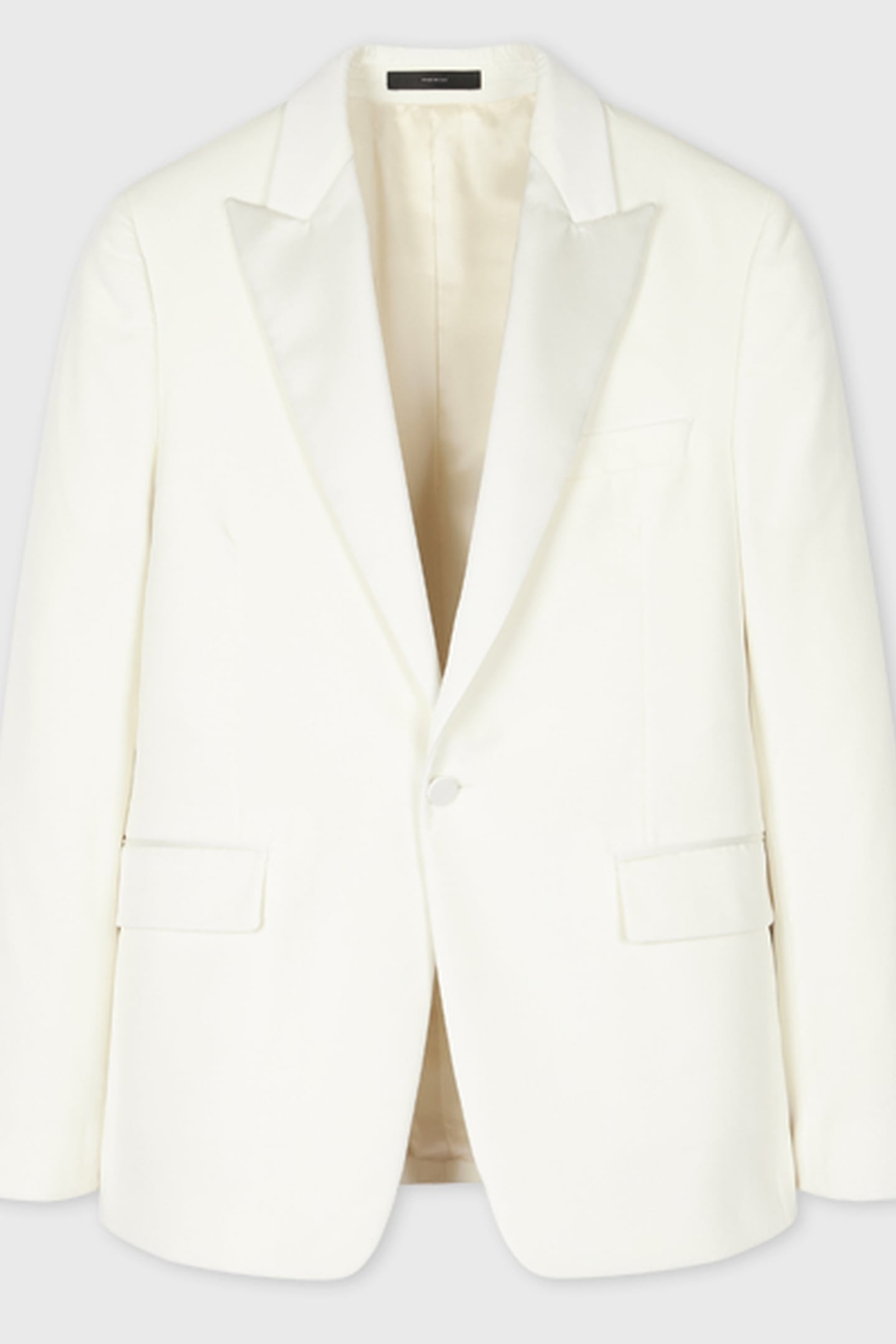 EVENING 1BTN JACKET WHITE 2