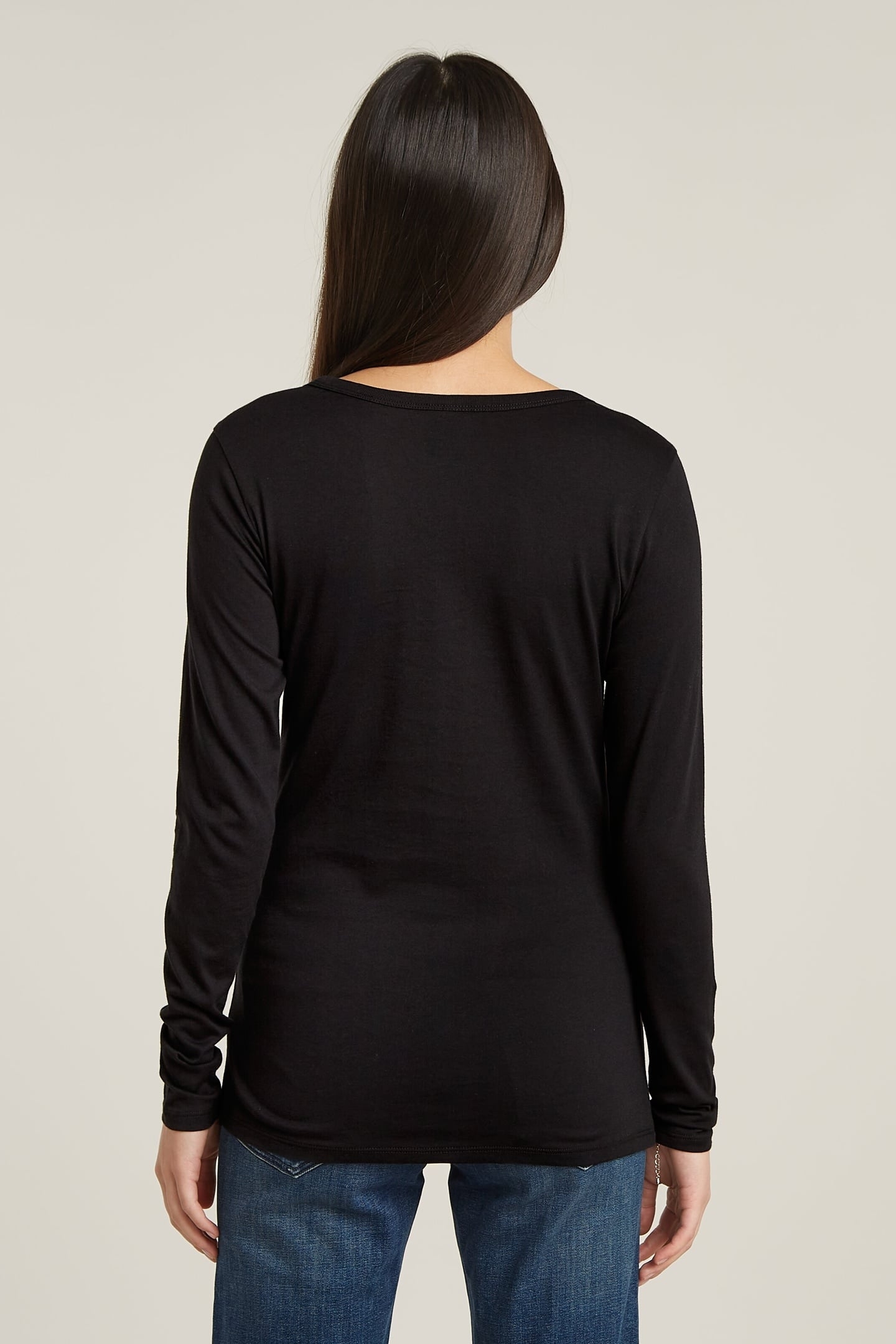 SLIM R T L\S DK BLACK 3