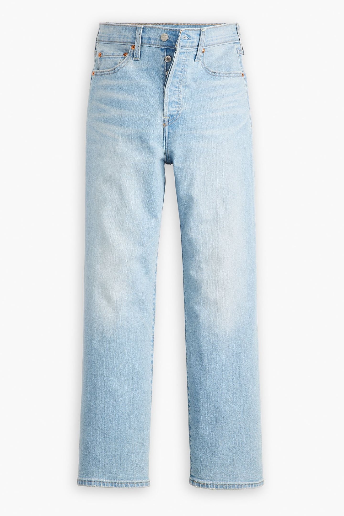 RIBCAGE STRAIGHT ANKLE JEANS BLUE 4