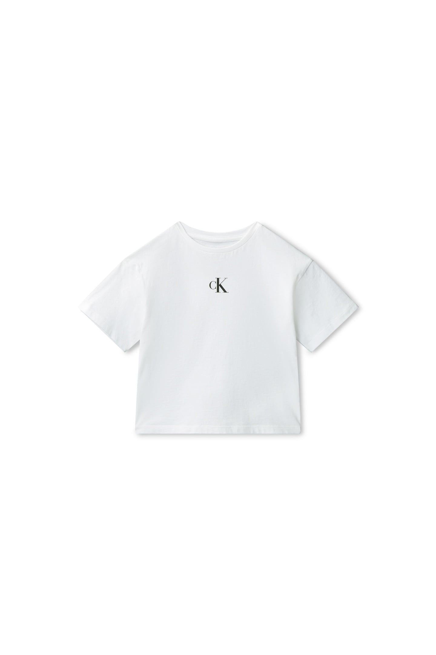 GIRLS LOGO BOXY SS T-SHIRT BRIGHT WHITE 5