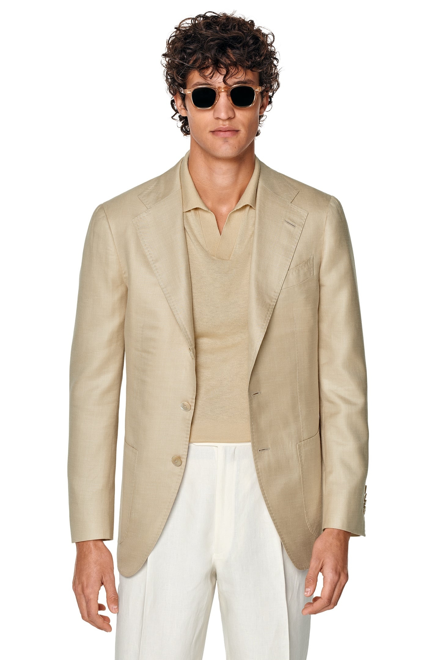 JACKET-LIGHT-BROWN LIGHT BROWN 1
