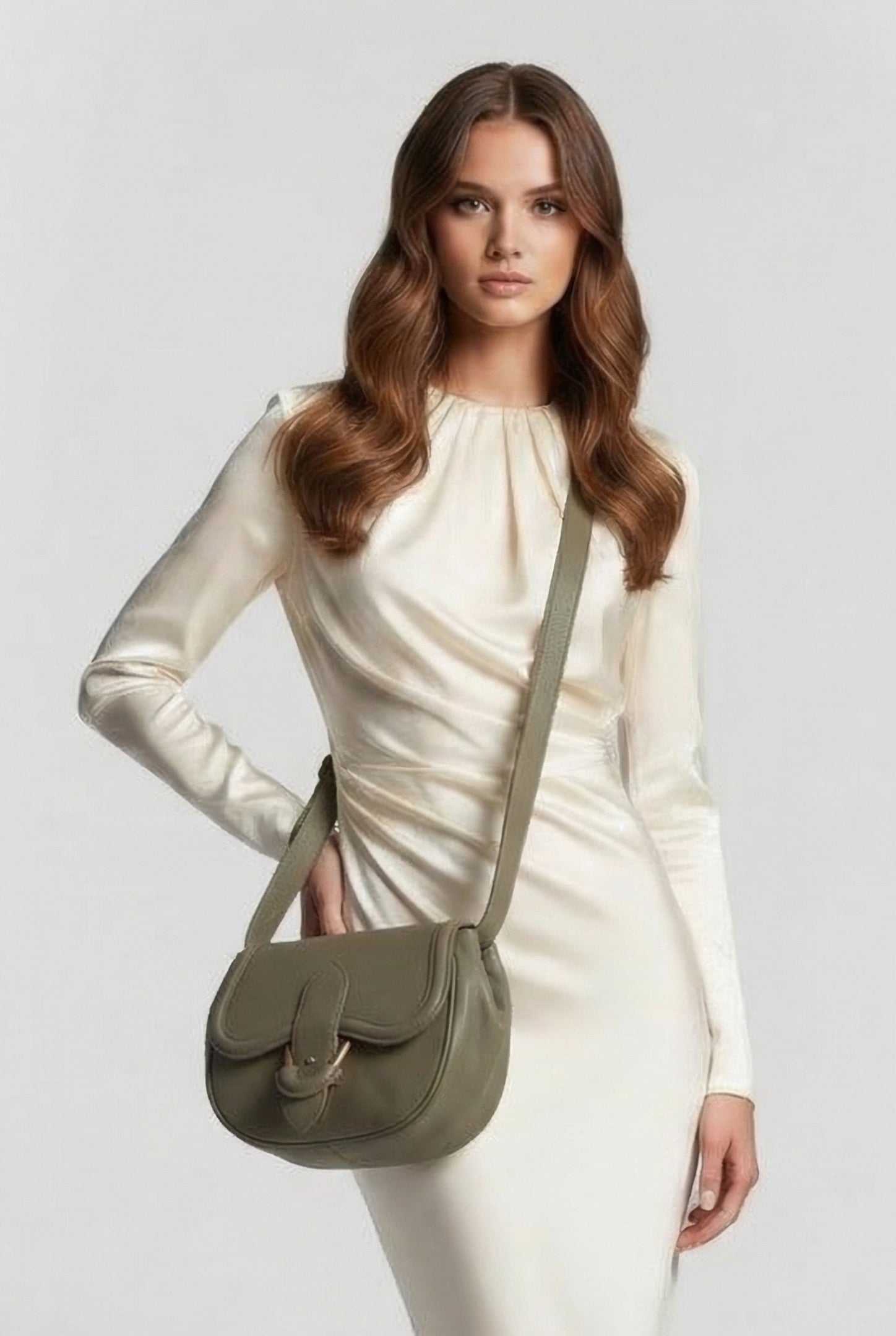 CROSS BODY BAG IN SMOOTH LEATHER 1