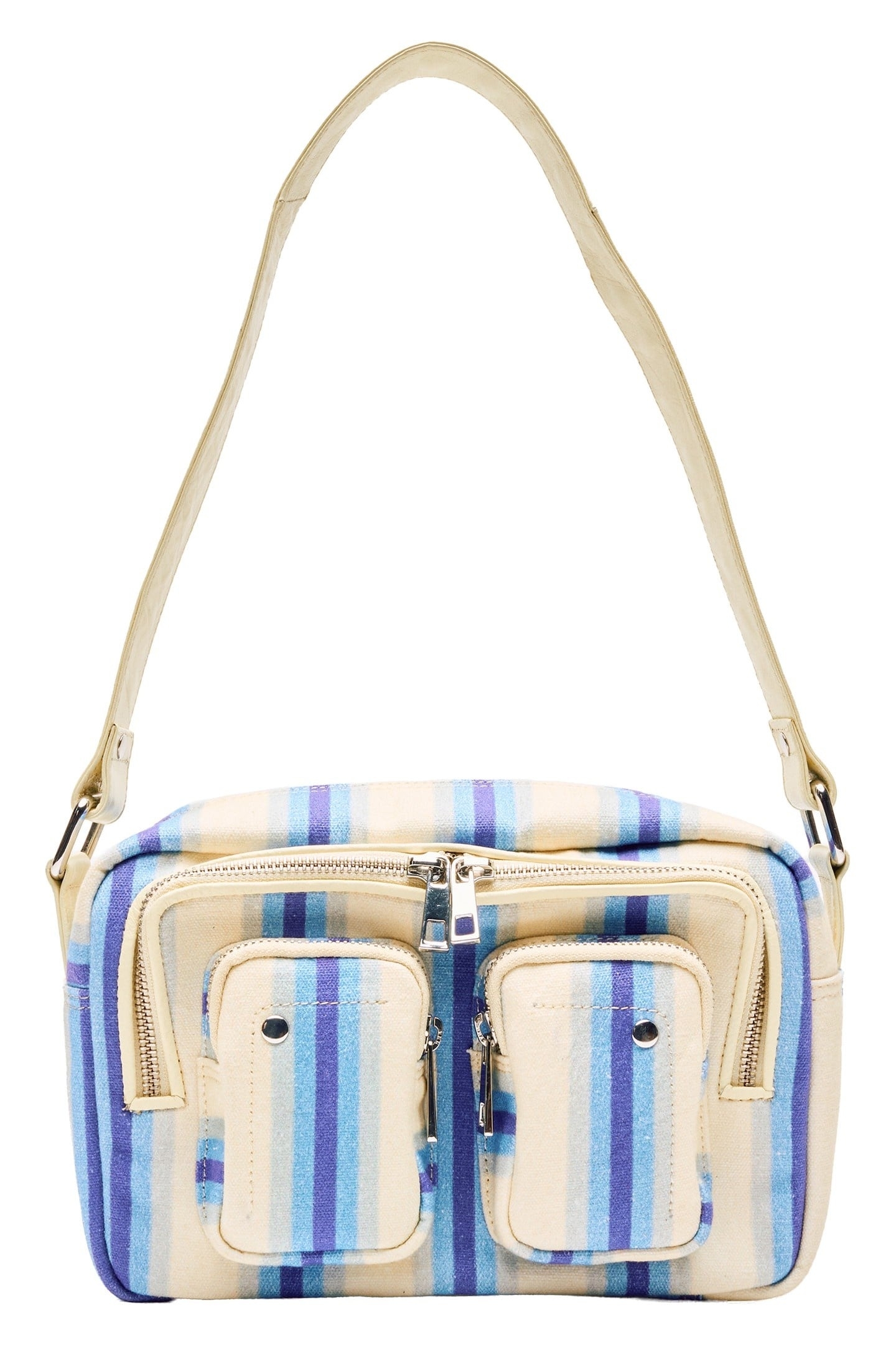 ELLIE CANVAS BLUE STRIPES 2