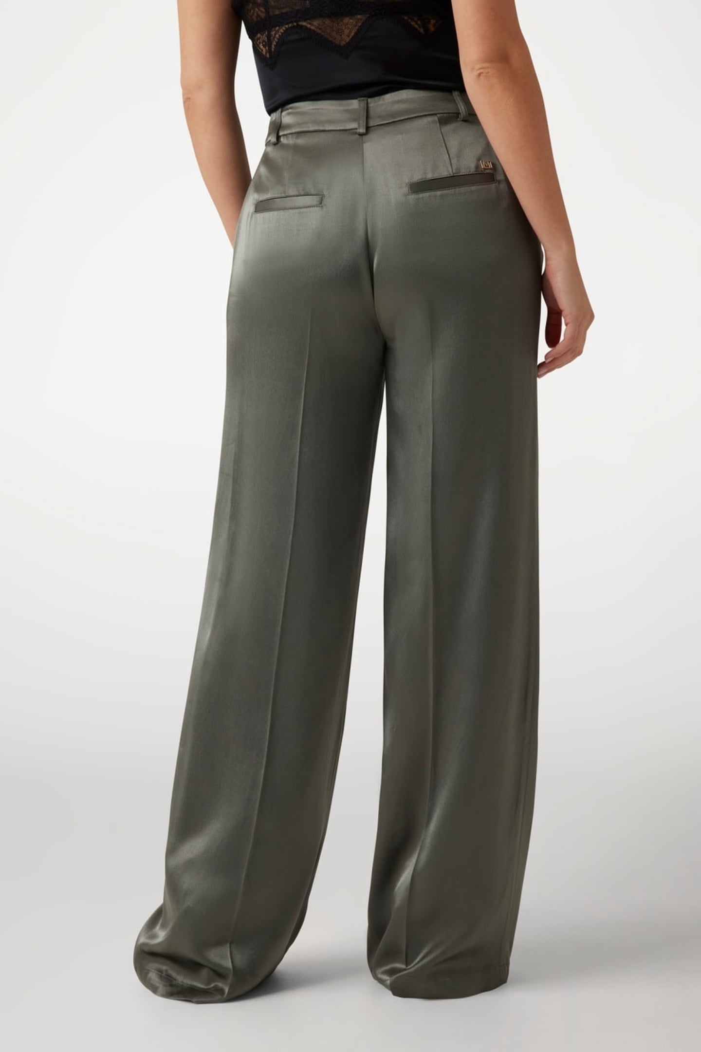 MARCIANO BY GUESS FANNIE STRAIGHT PANT STONE OLIVE 4