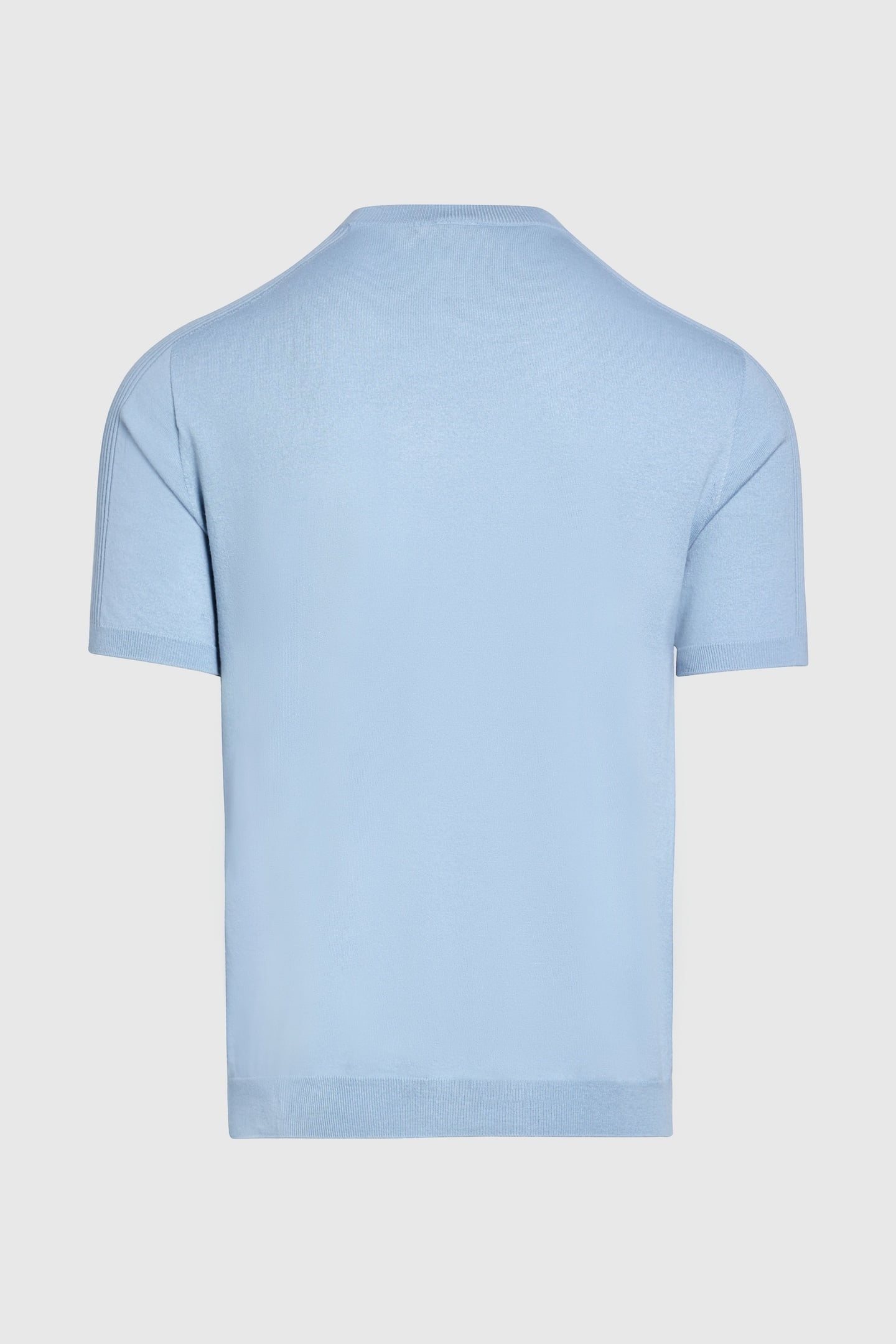 FOTOR V2.Y9.01 FLAT-KNIT-SHIRT FOG BLUE 4