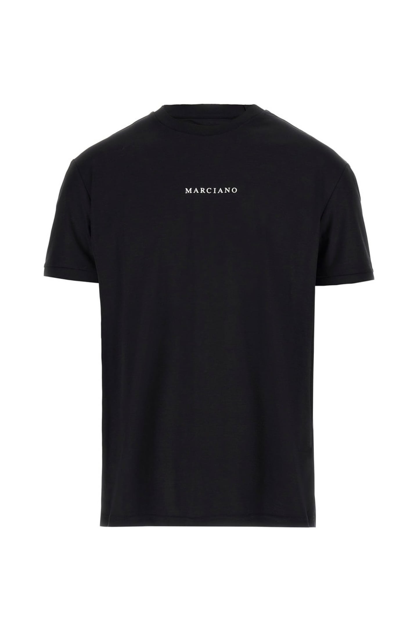 MARCIANO BY GUESS CN SS TEE WITH CONTRAST JET BLACK 1