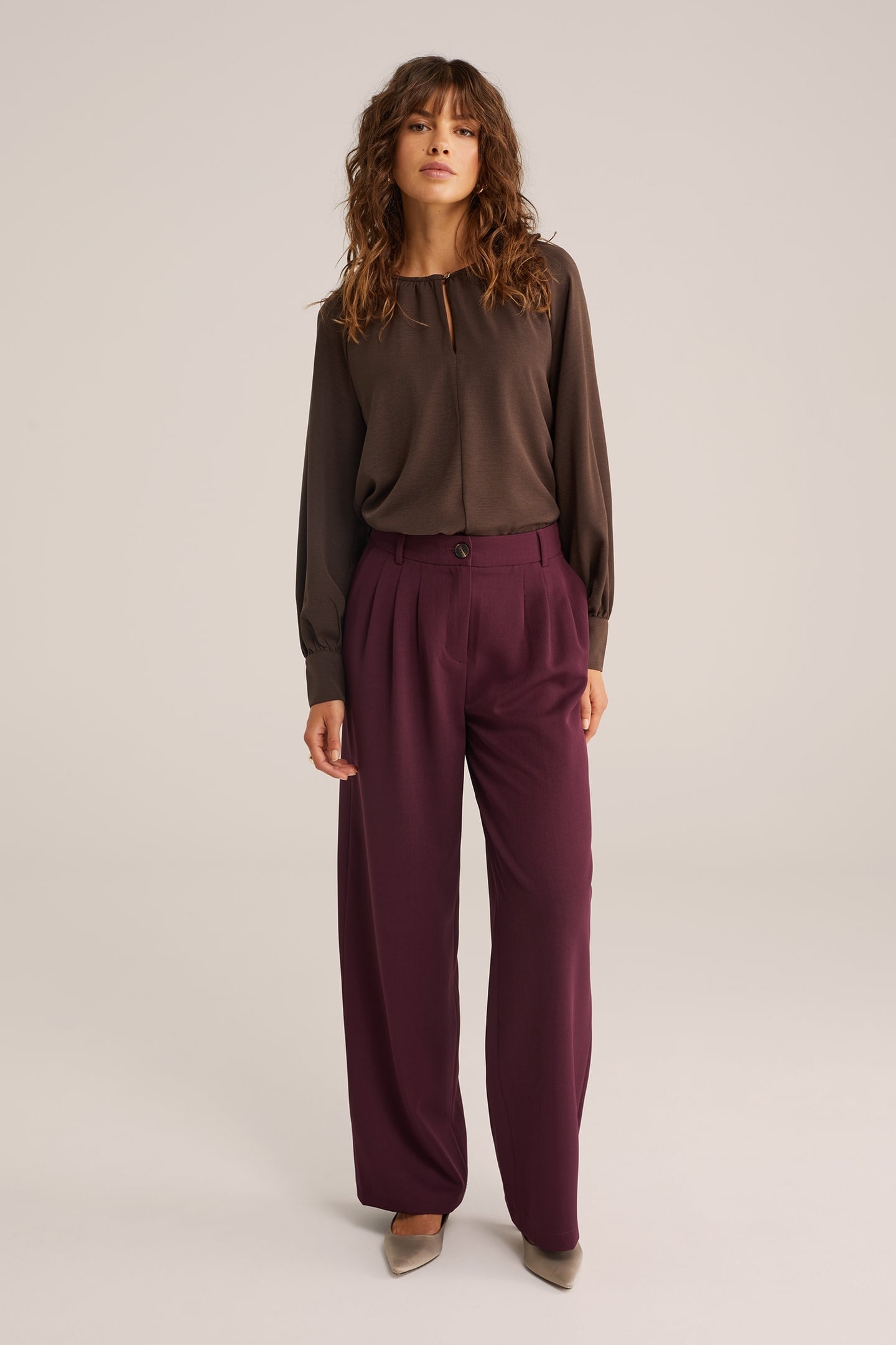 BLOUSE DARK BROWN 3