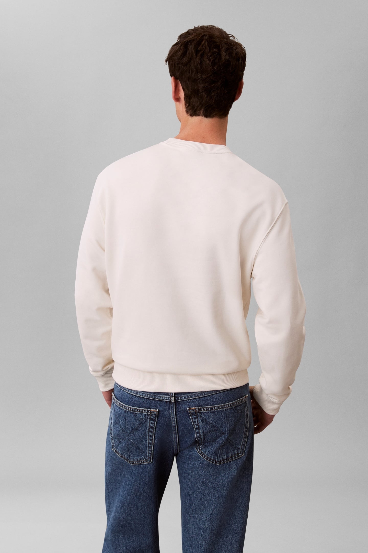 LS 350TERRY MONOGRAM SWEATER TOFU 3