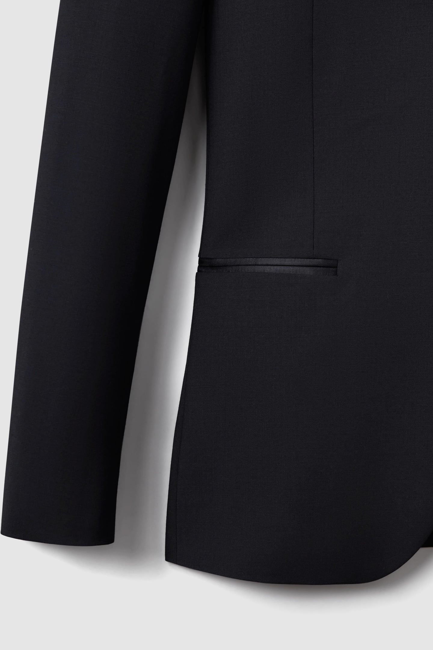 SB 1B SATIN PEAK SLIM TUX JACKET NAVY 5