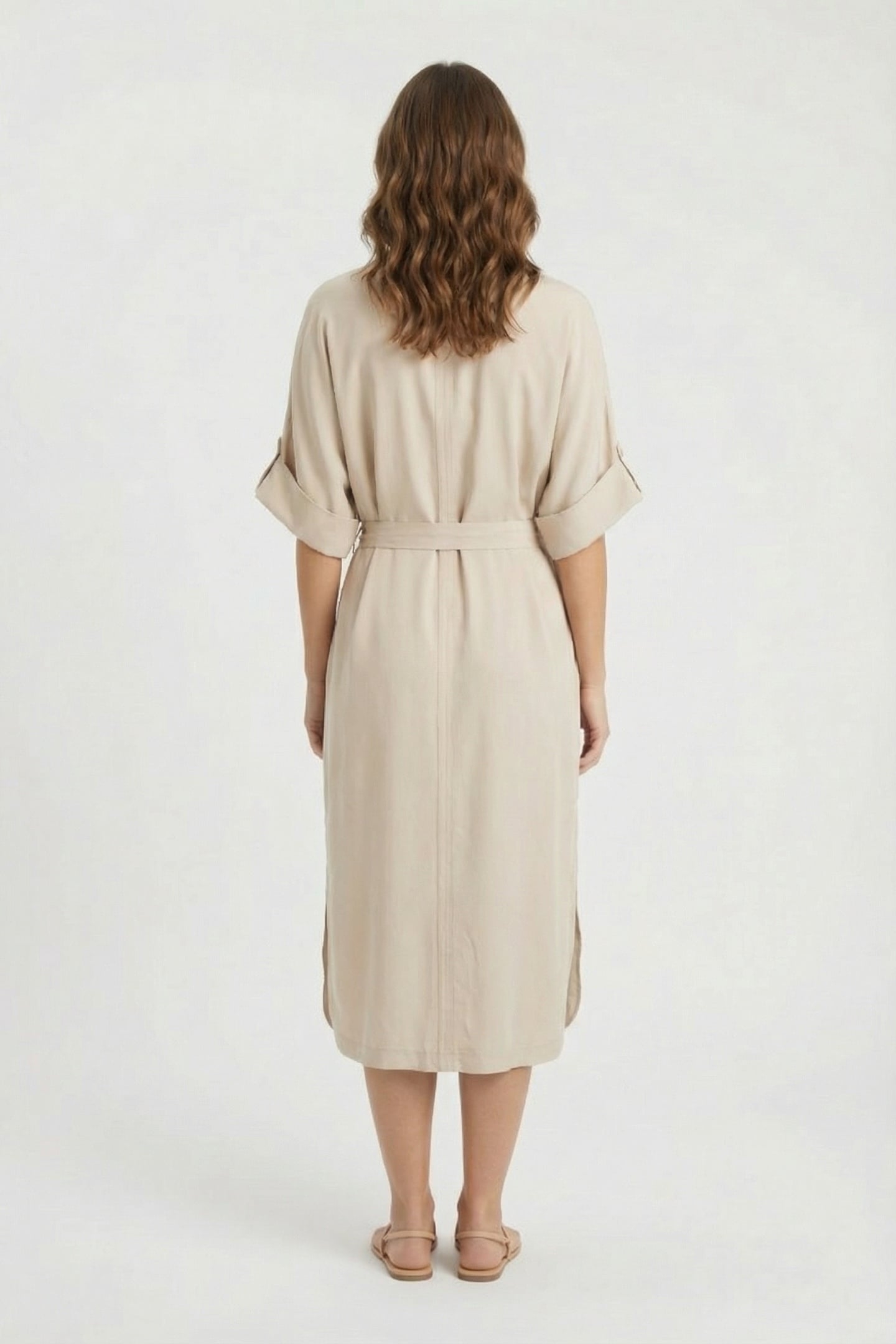YARA DRESS SAND 2