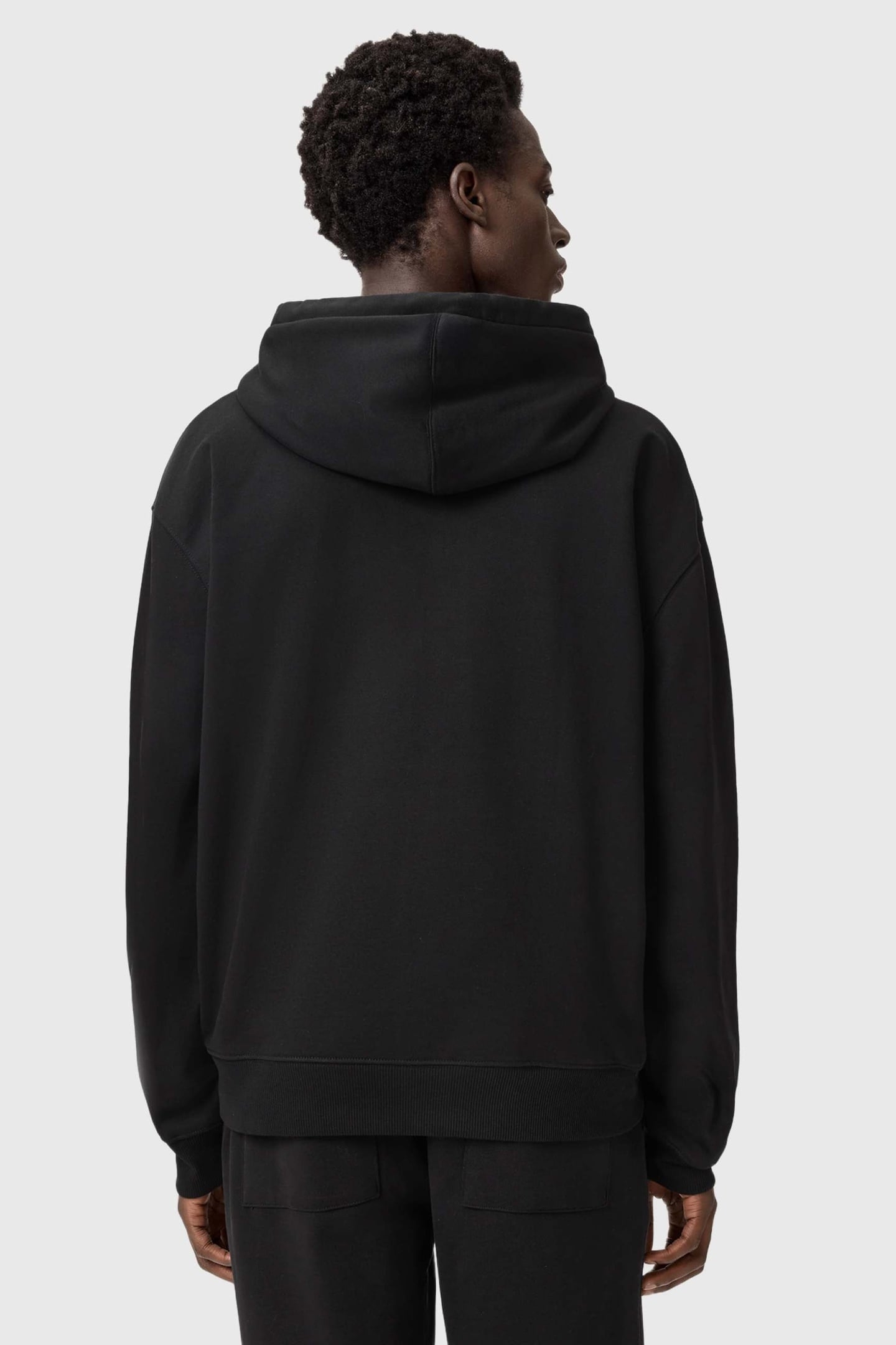 MILO ZIP HOODY JET BLACK 2