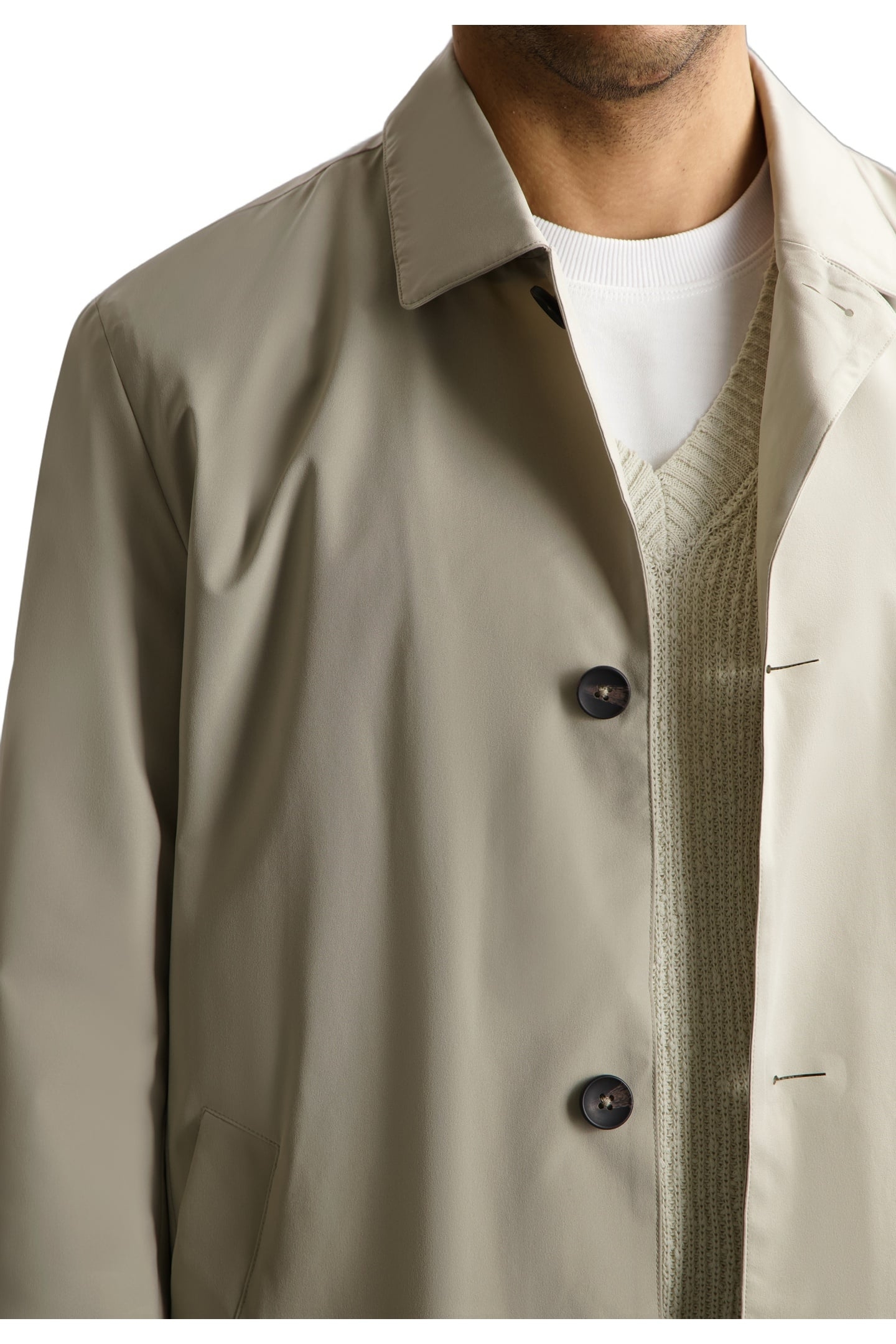 DS_ETHAN CARCOAT ALUMINIUM 7