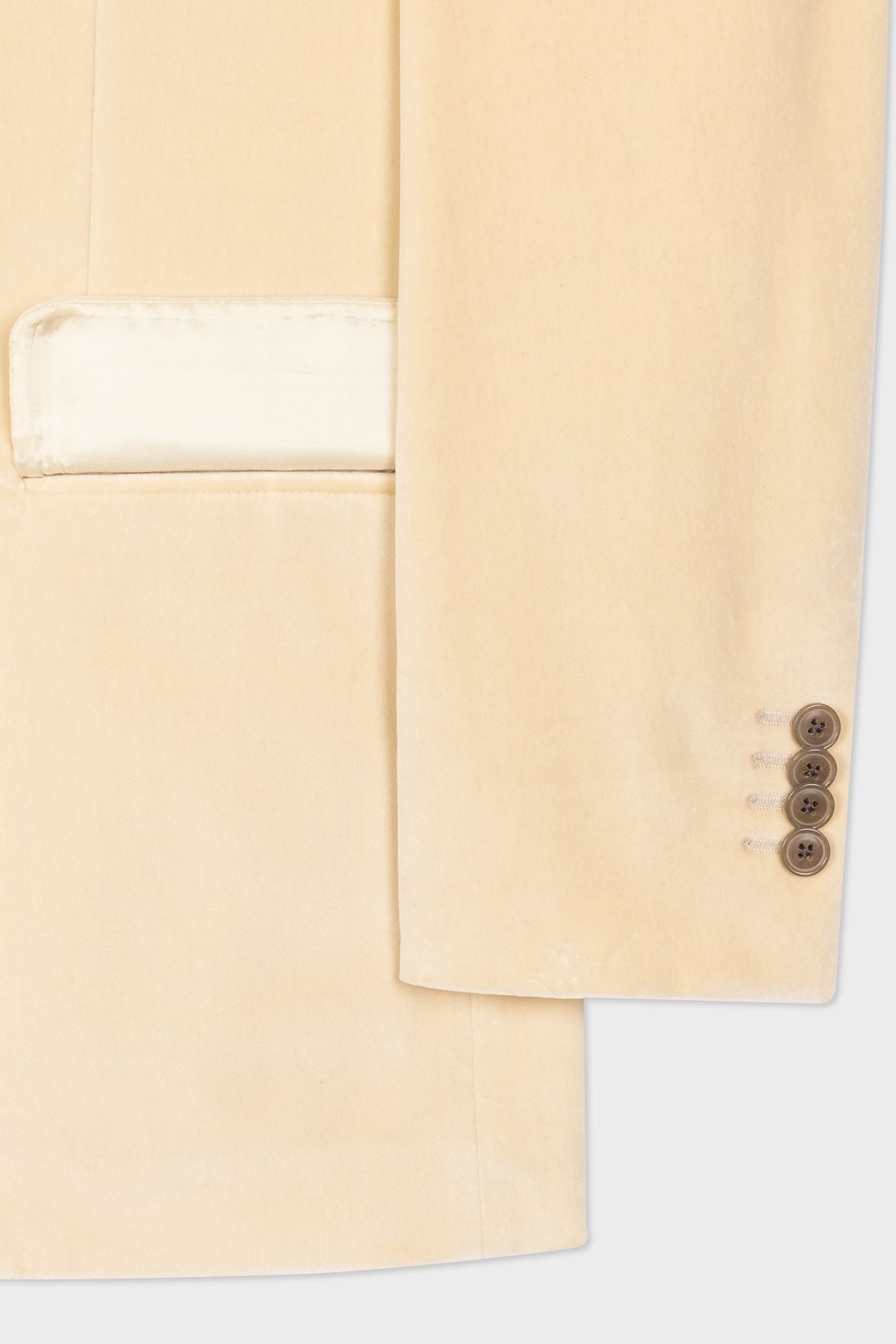 GENTS TAILORED FIT 2 BTN JACKET IVORY 8